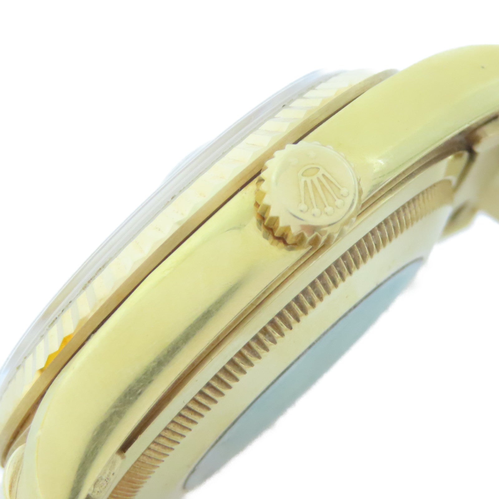 ROLEX Daydate 18K黃金手錶自動機芯金色