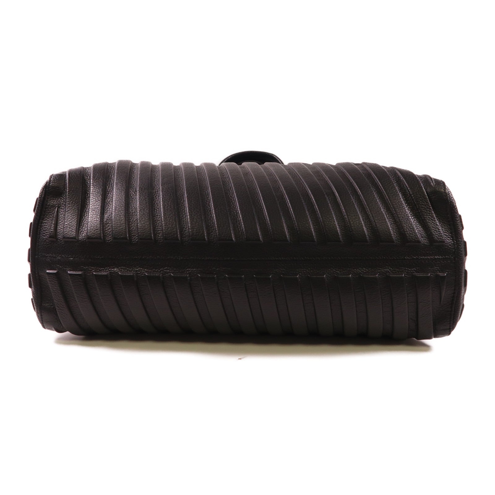 BALENCIAGA 皮革Car East-West M Tote銀扣手挽肩背兩用袋