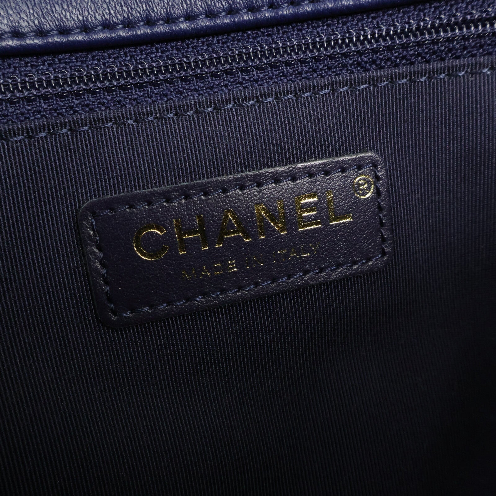 CHANEL 羊皮皮革Classic Flap With Handle手挽肩背兩用袋