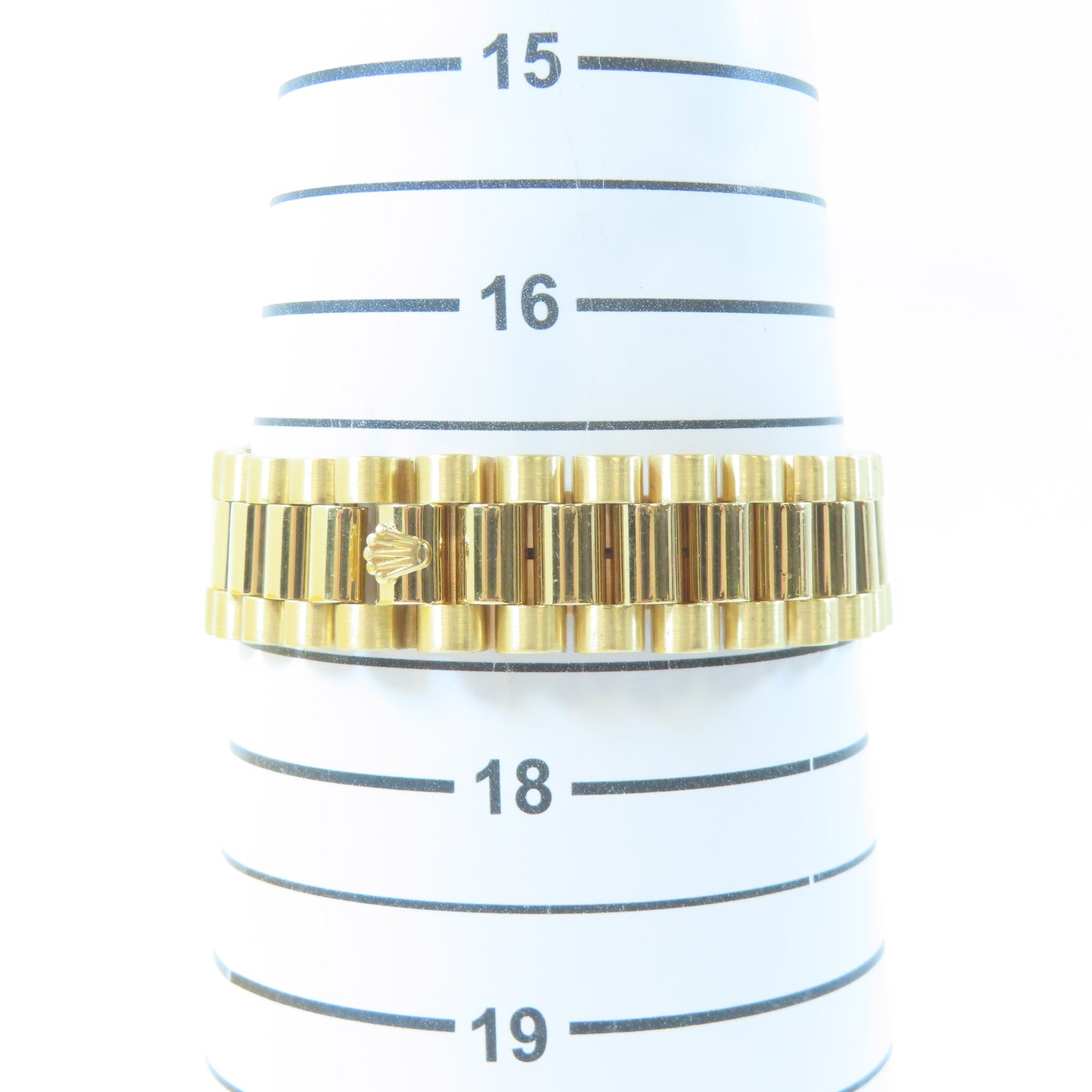 ROLEX Daydate 18K黃金手錶自動機芯金色