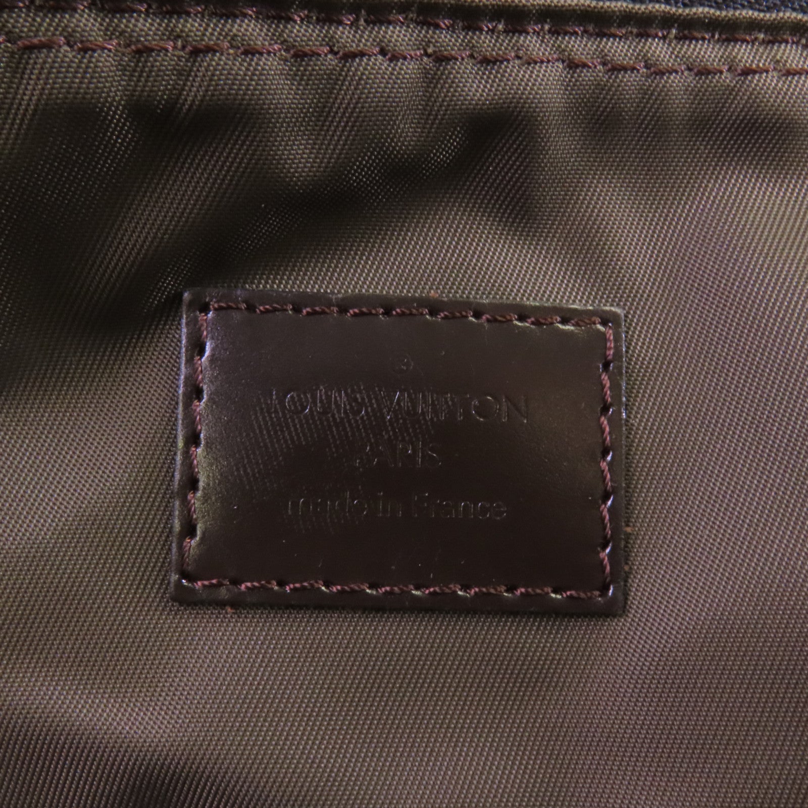 LOUIS VUITTON Damier Geant Explorateur銀扣肩肩背袋
