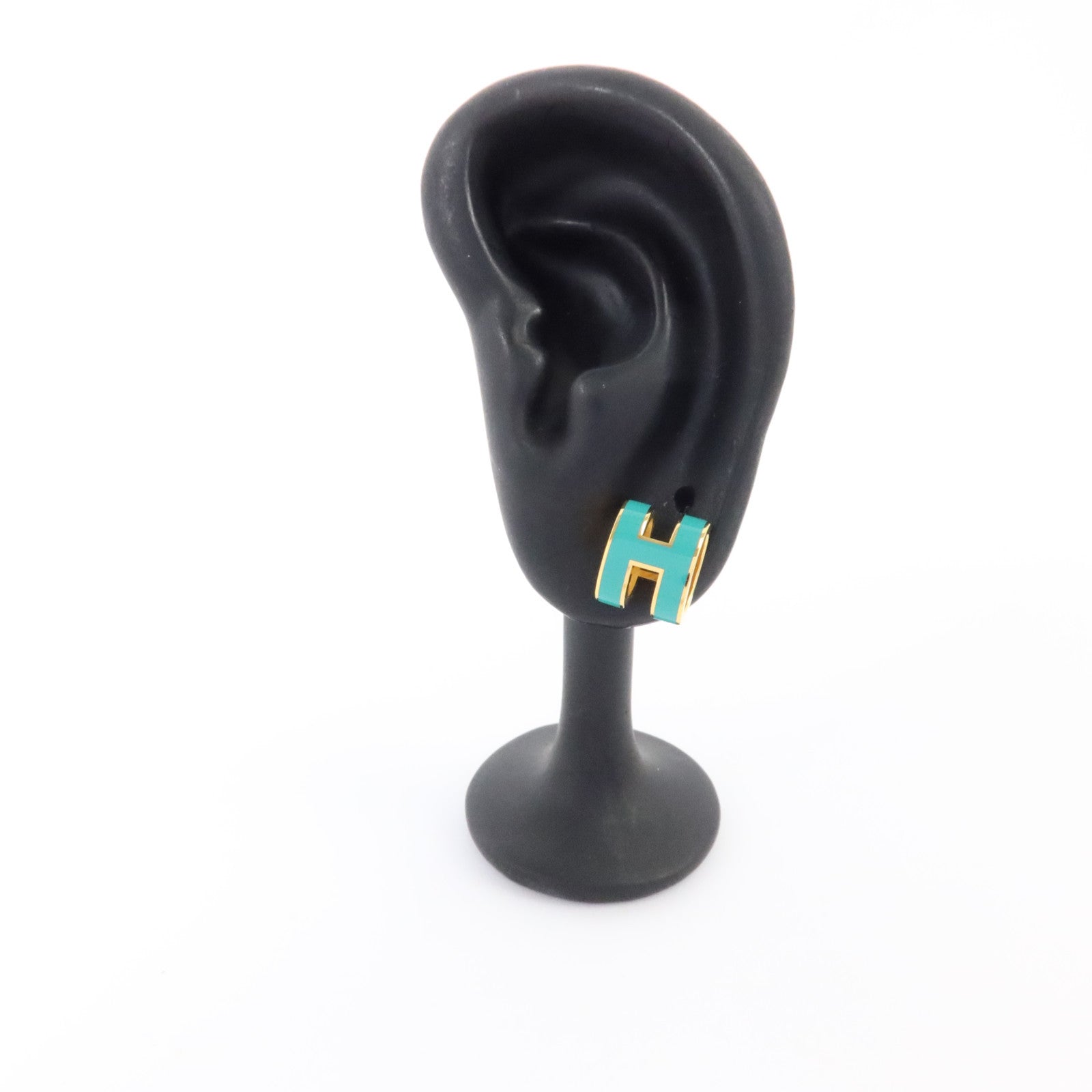 HERMES 金屬/琺瑯Pop H Earrings耳環