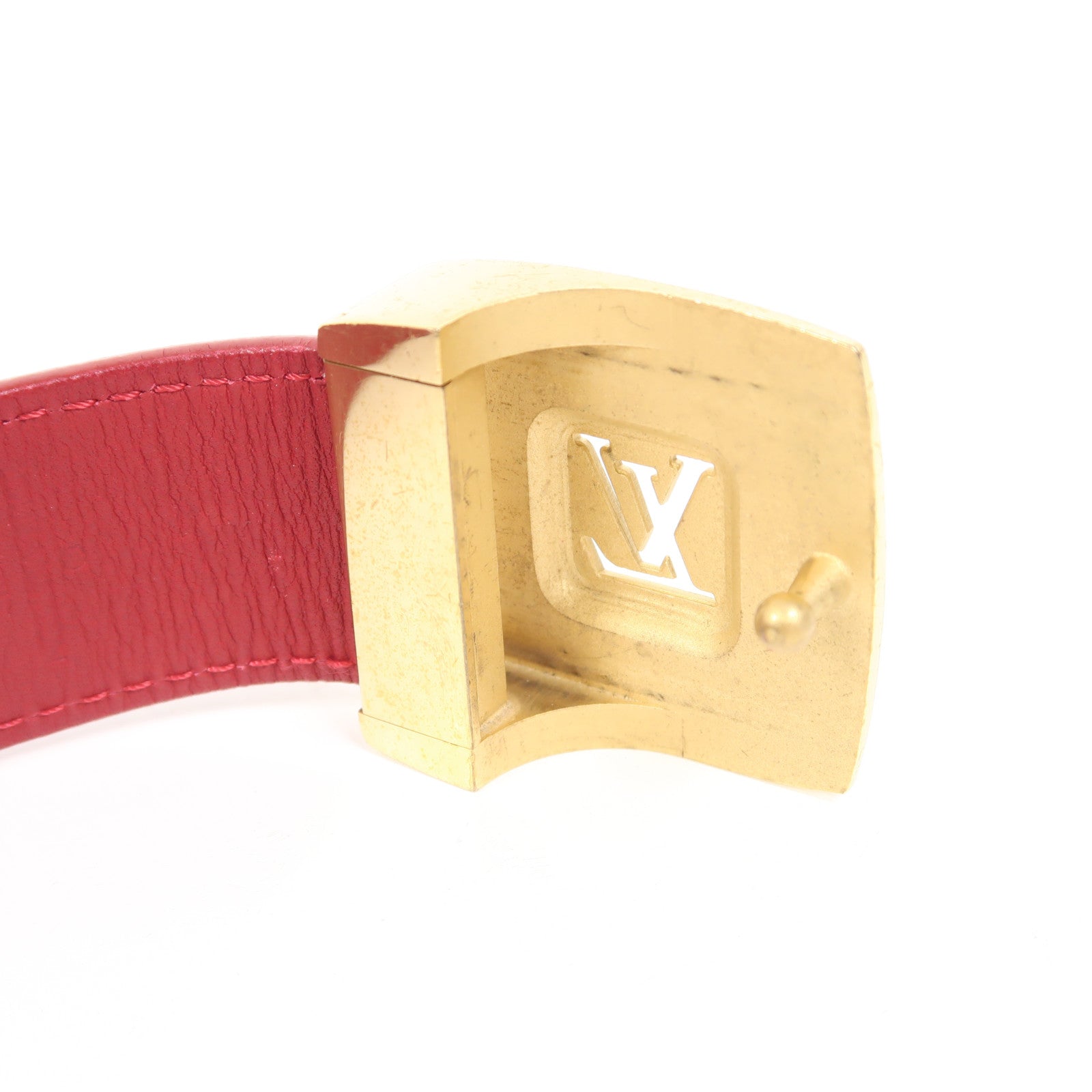 LOUIS VUITTON Monogram Multicolore Belt 80cm金扣皮帶