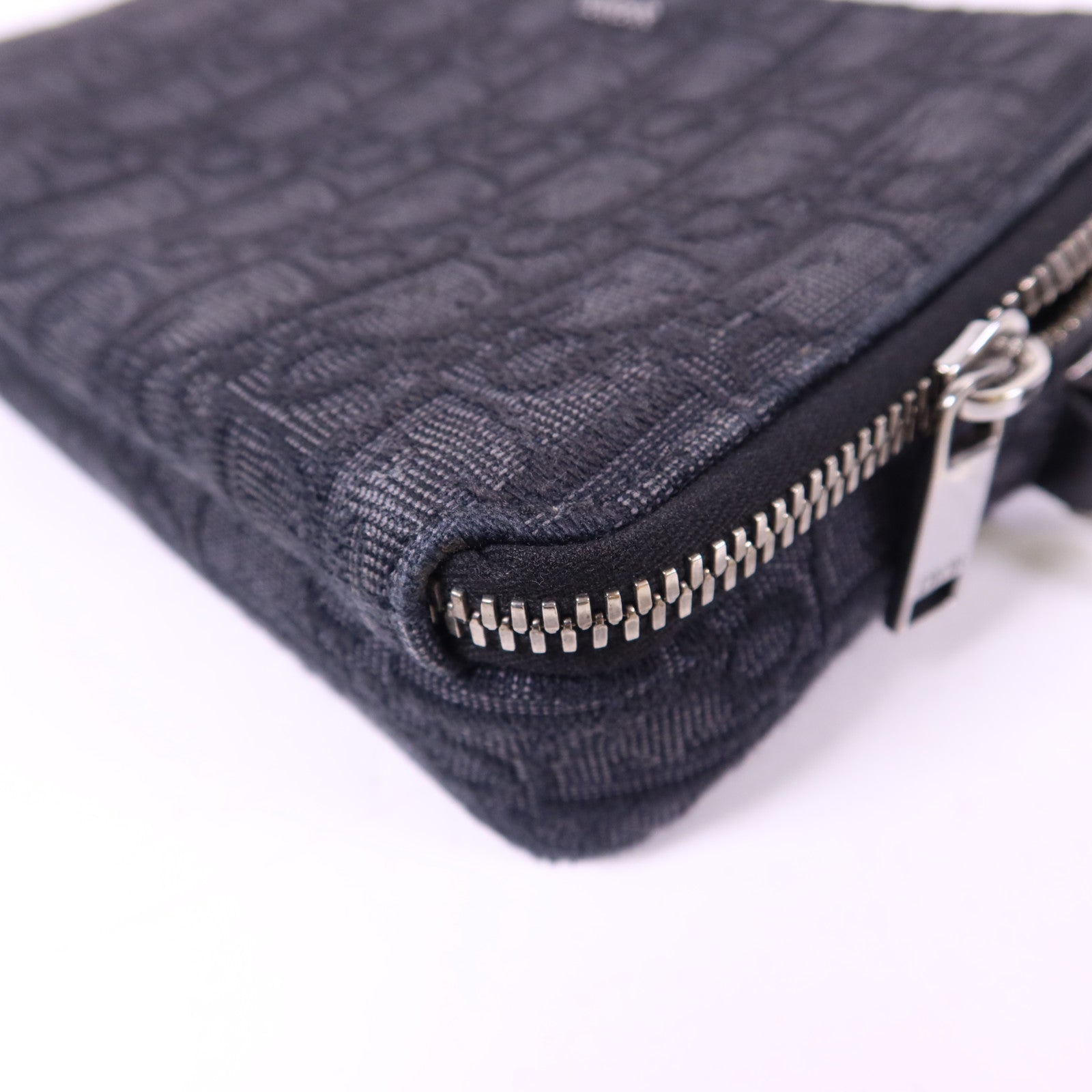 Dior 帆布Shoulder Bag銀扣肩背袋