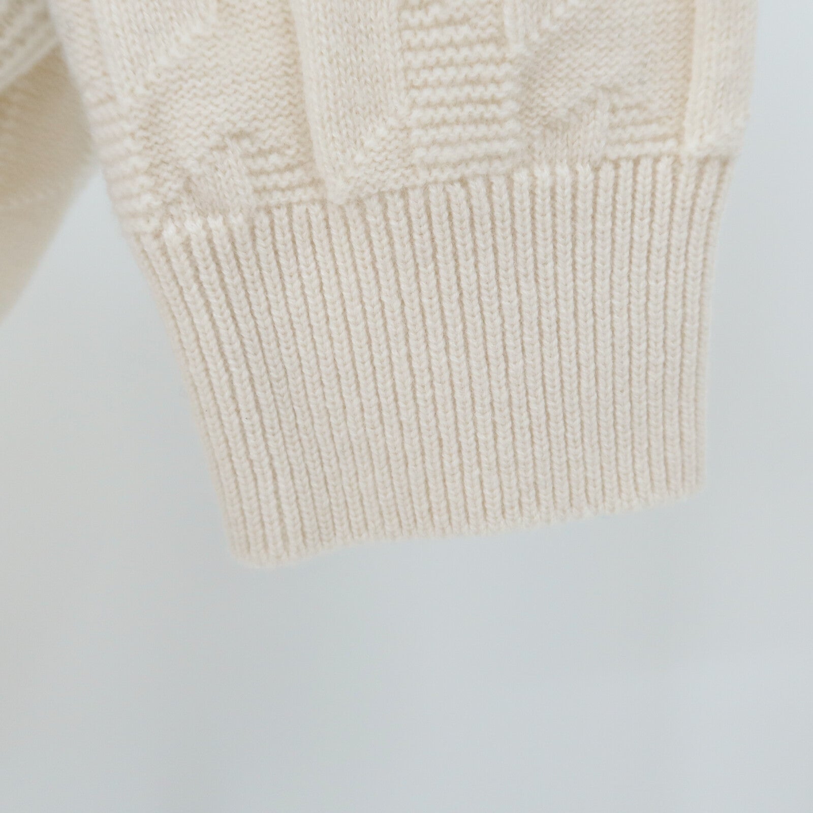 HERMES Virgin Wool H-Motif Knit Sweater針織