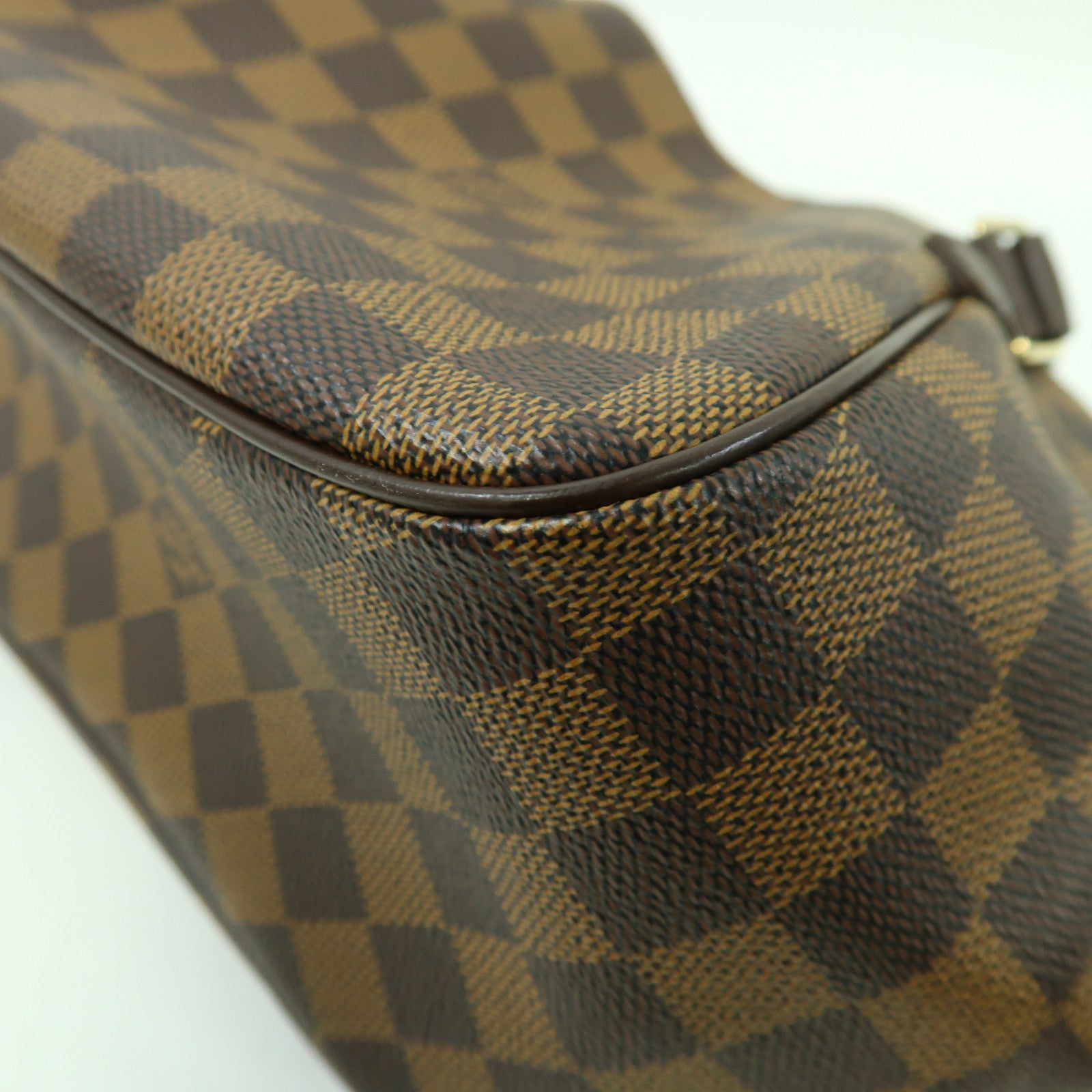LOUIS VUITTON Damier Belem PM金扣肩背袋啡色