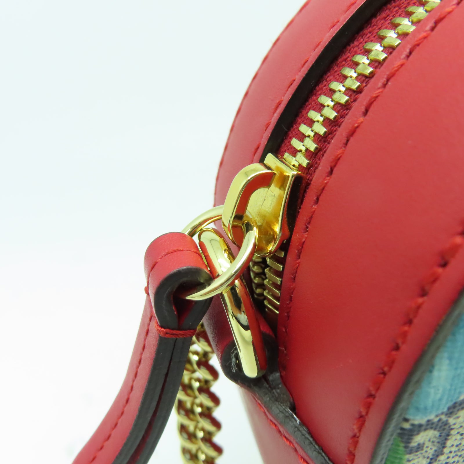 GUCCI 【激減優惠】塗層帆布Chain Shoulder金扣鏈帶肩背袋多色