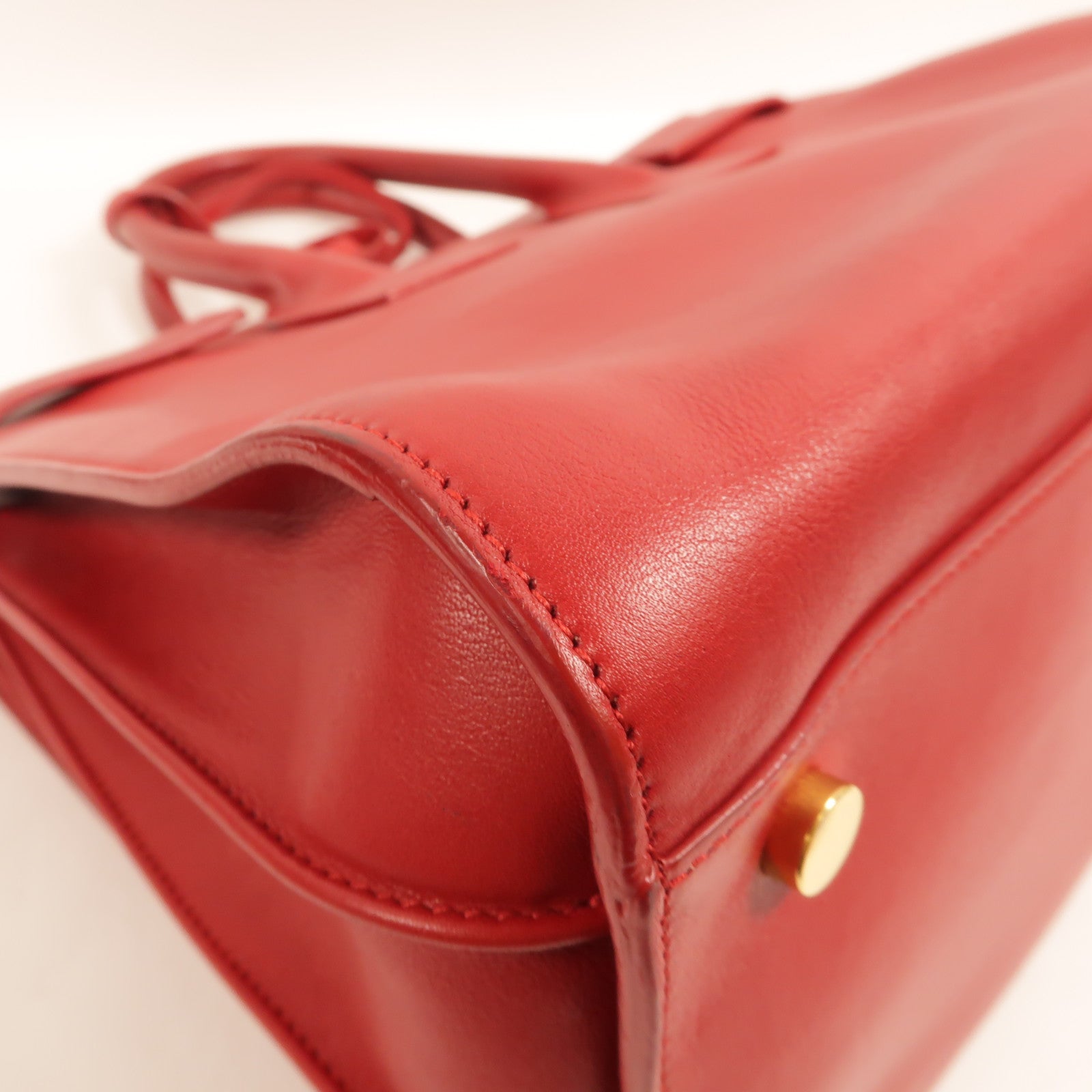 SAINT LAURENT 牛皮皮革Sac De Jour手挽肩背兩用袋
