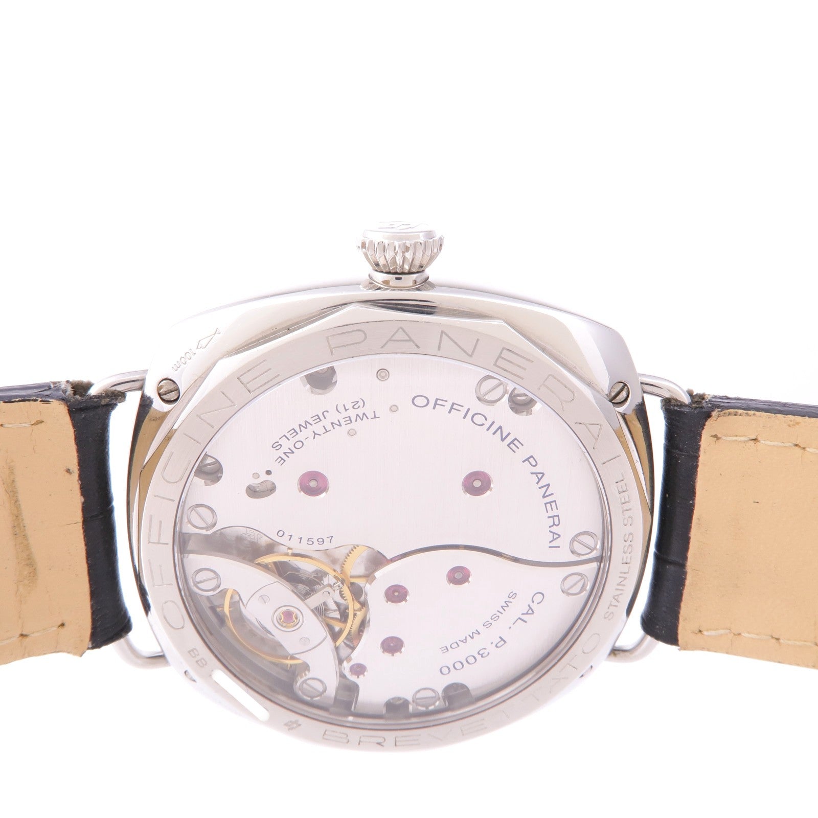 PANERAI Radiomir PAM00425 Automatic Watch Stainless Steel Black