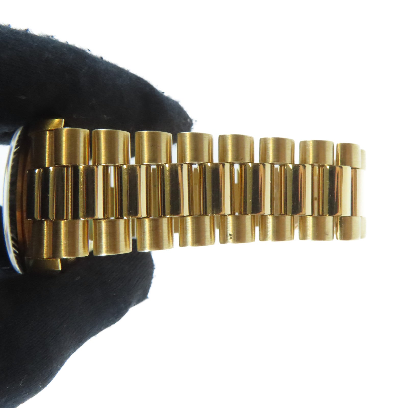ROLEX Daydate 18K黃金手錶自動機芯金色