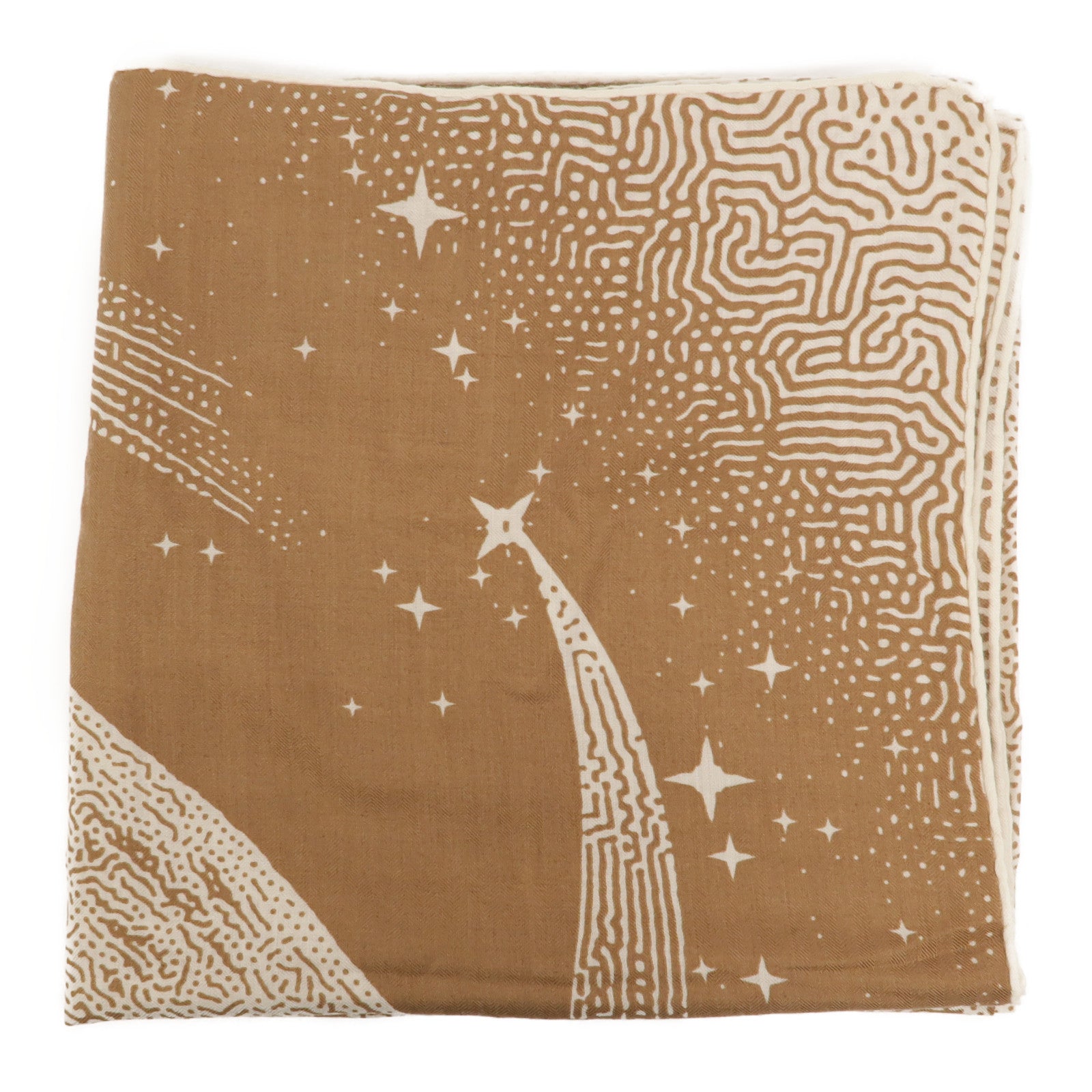 HERMES 絲質/羊絨Scarf 130x130圍巾