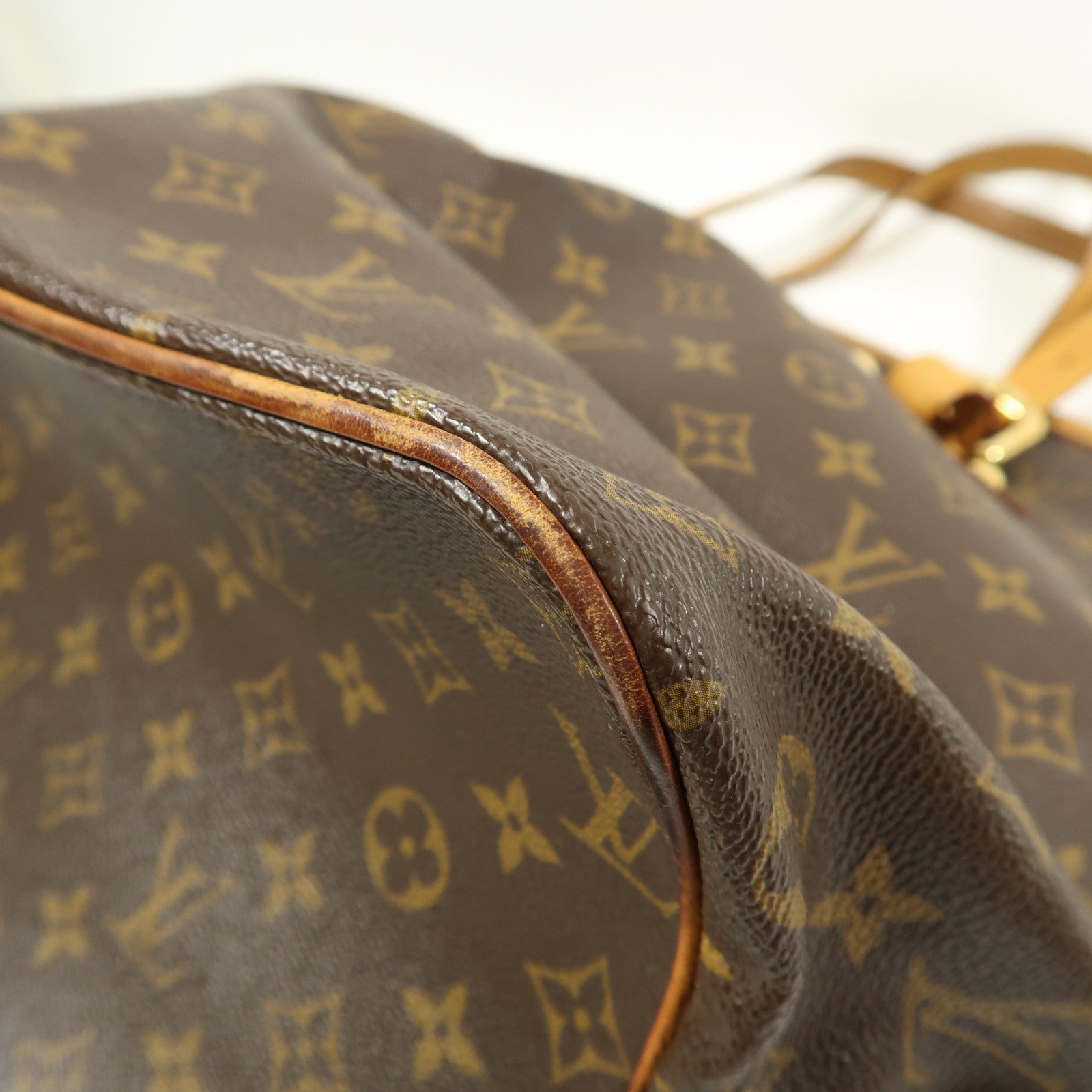 LOUIS VUITTON LV GHW Palermo GM 2 Way Bag M40146 Monogram Brown