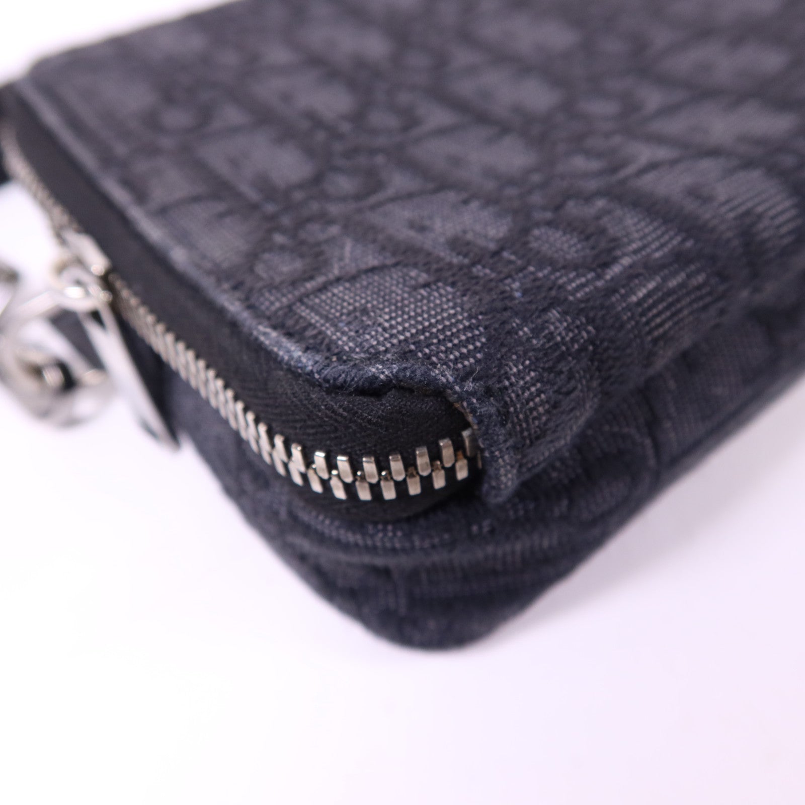 Dior 帆布Shoulder Bag銀扣肩背袋