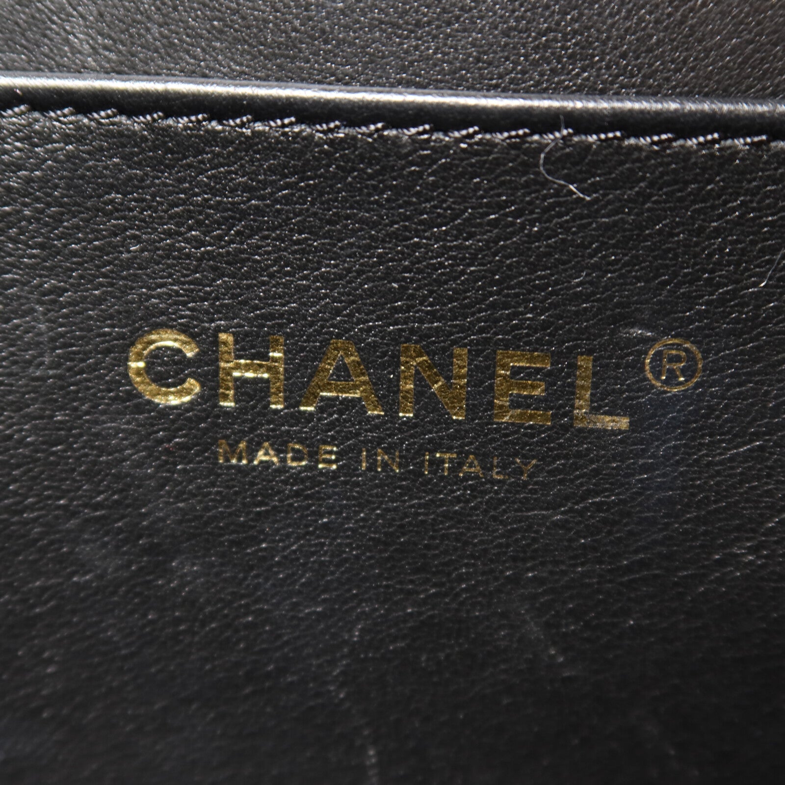CHANEL 牛皮皮革Vanity Case鏈帶手挽肩背兩用袋