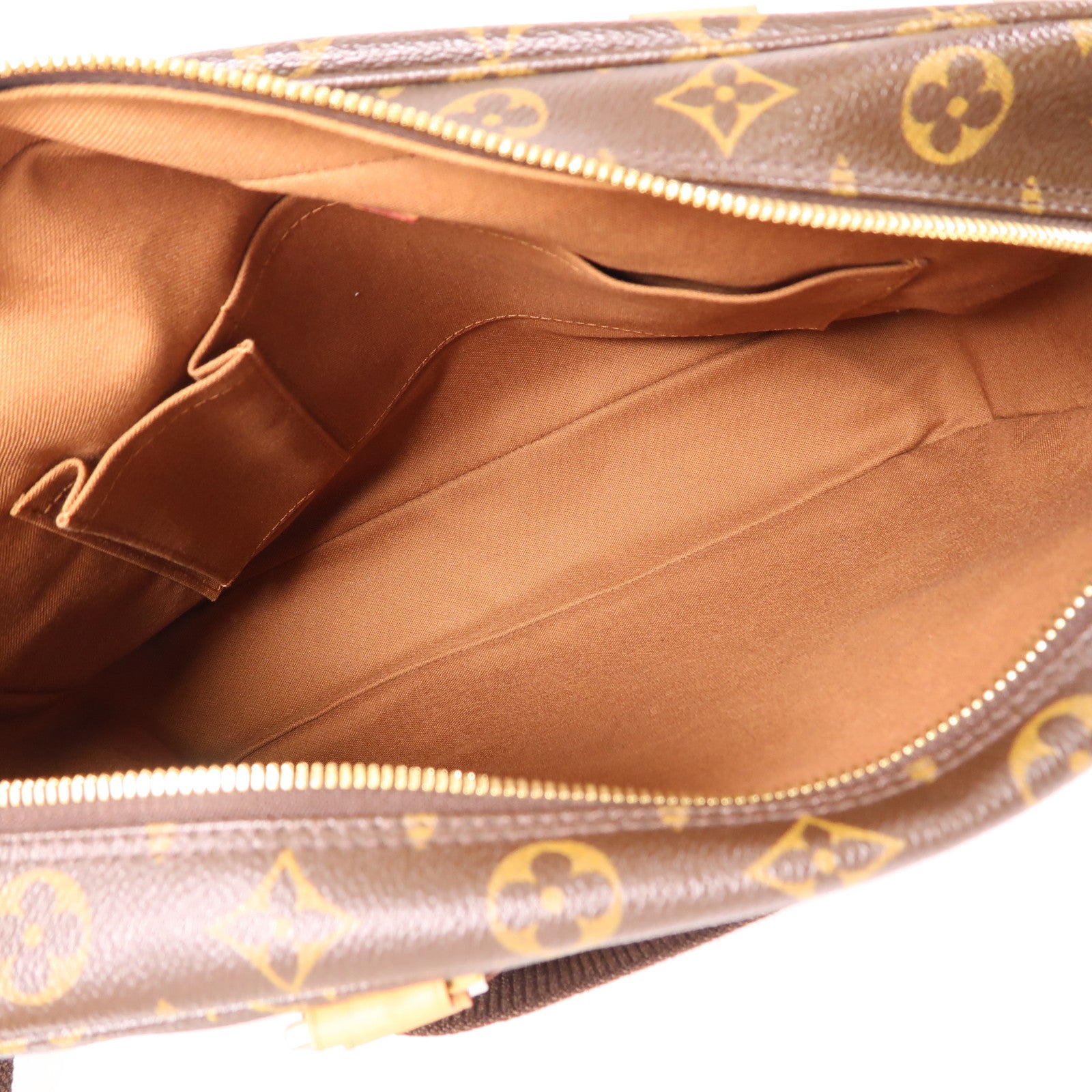 LOUIS VUITTON Monogram Sac Bosphore金扣手挽肩背兩用袋