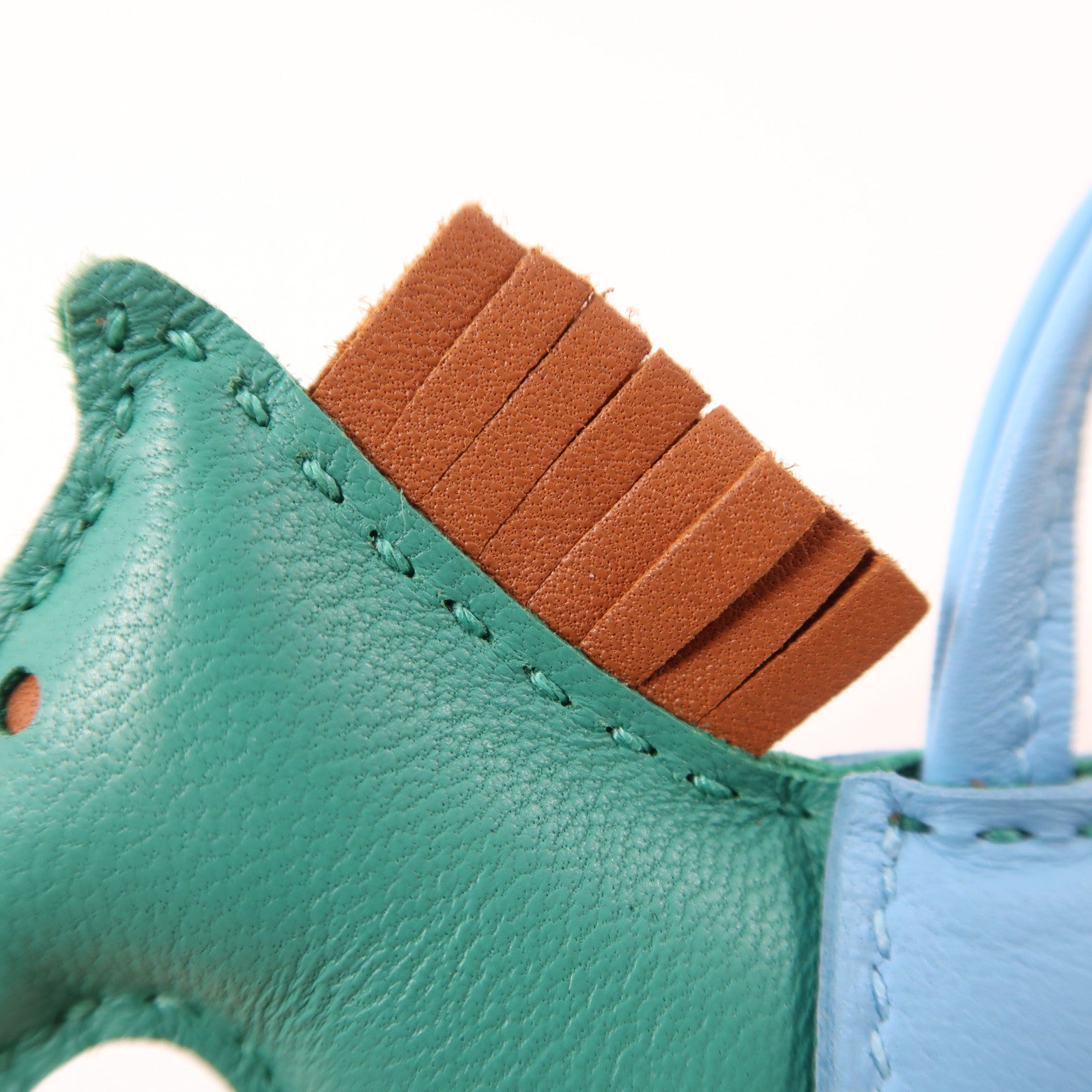 HERMES Swift皮革Rodeo Bag Charm掛飾