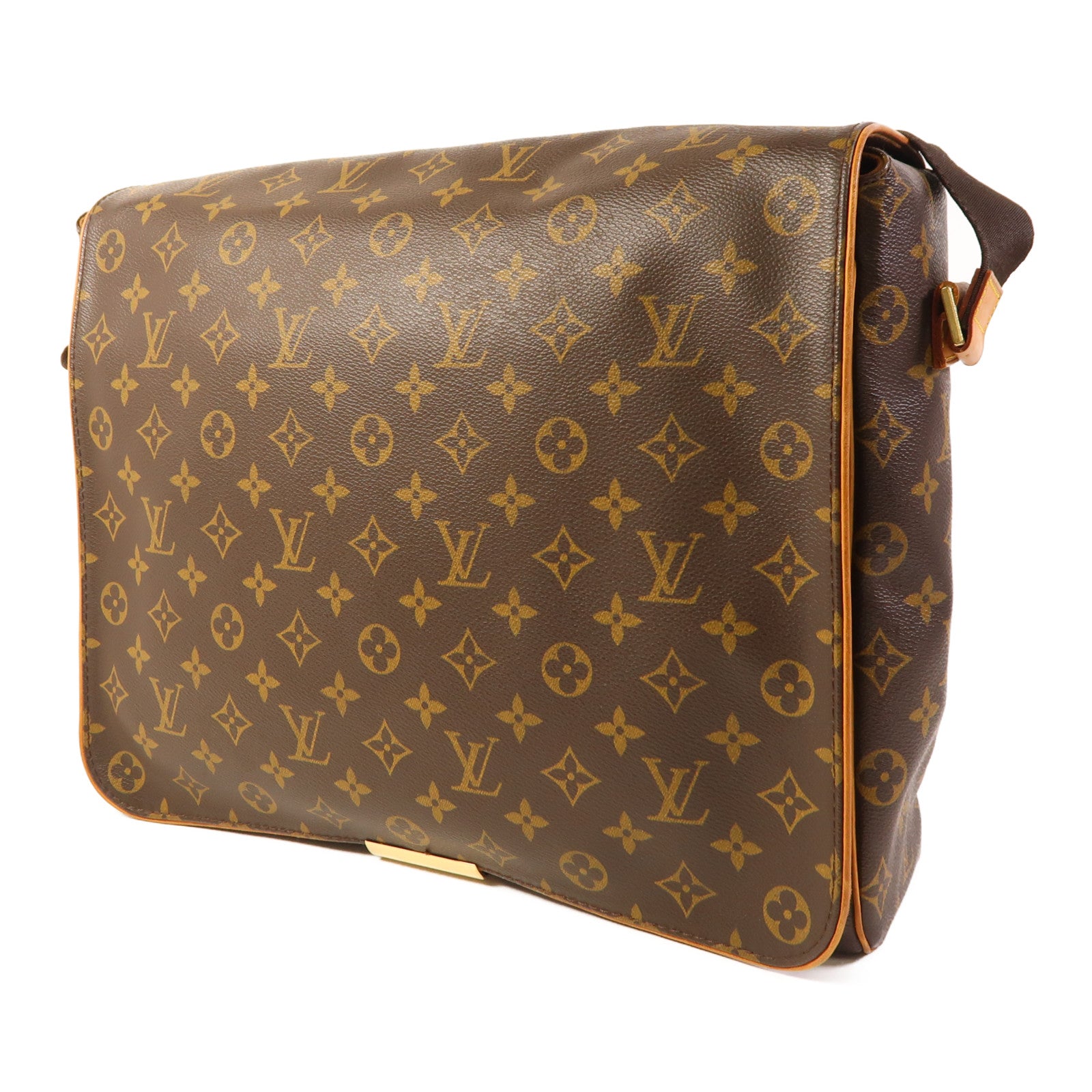 LOUIS VUITTON Monogram Abbesses金扣肩背袋