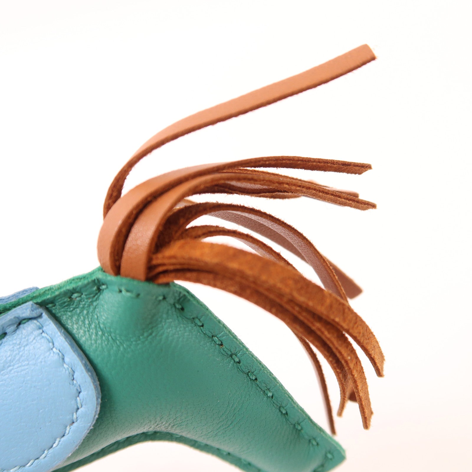 HERMES Swift皮革Rodeo Bag Charm掛飾