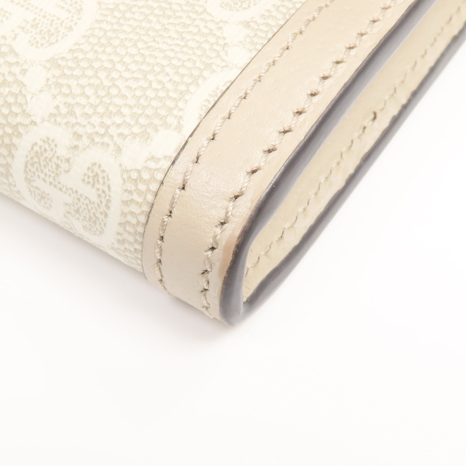 GUCCI 塗層帆布Ophidia GG Continental Wallet金扣長錢包