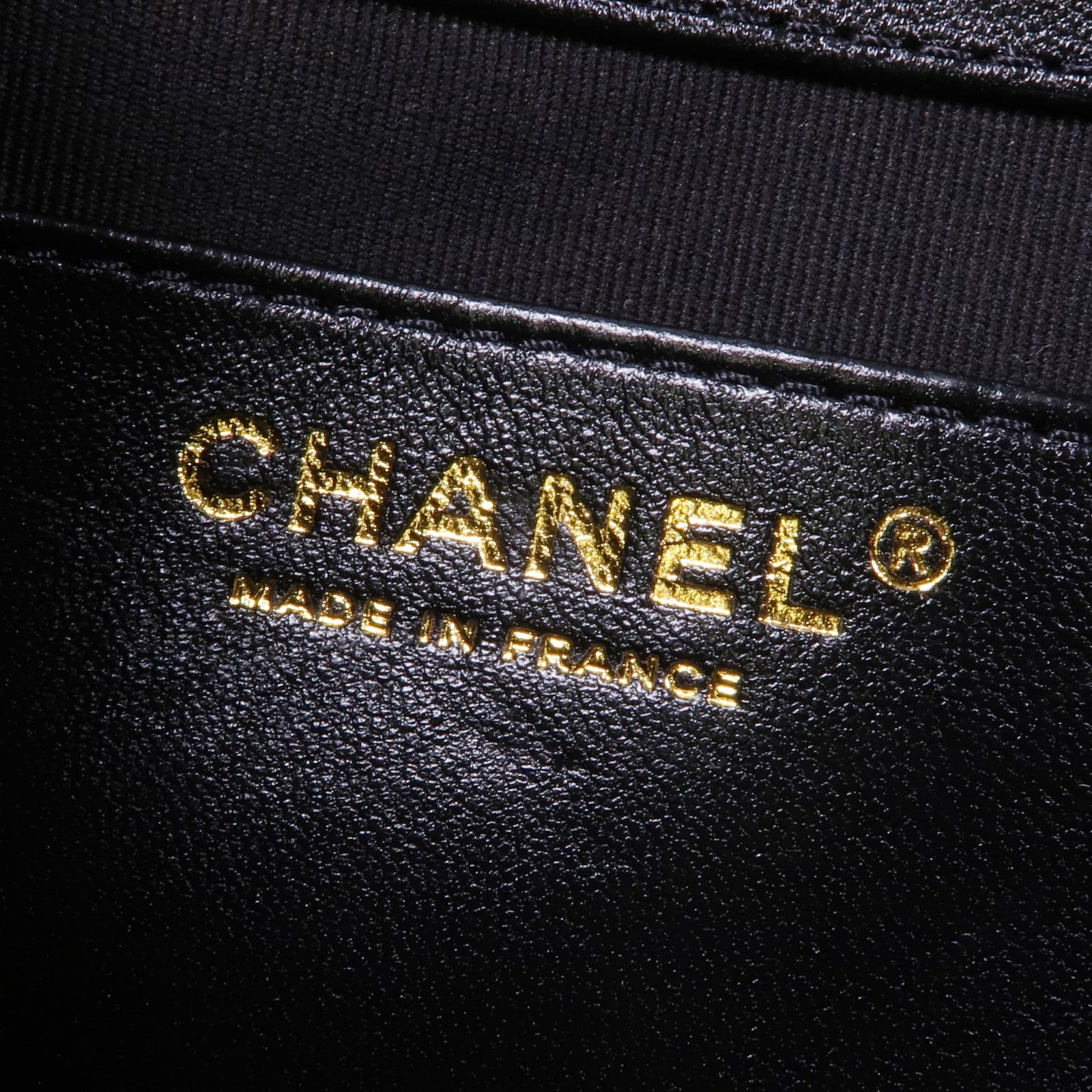 CHANEL 牛皮皮革Chain Shoulder Bag金扣鏈帶肩背袋