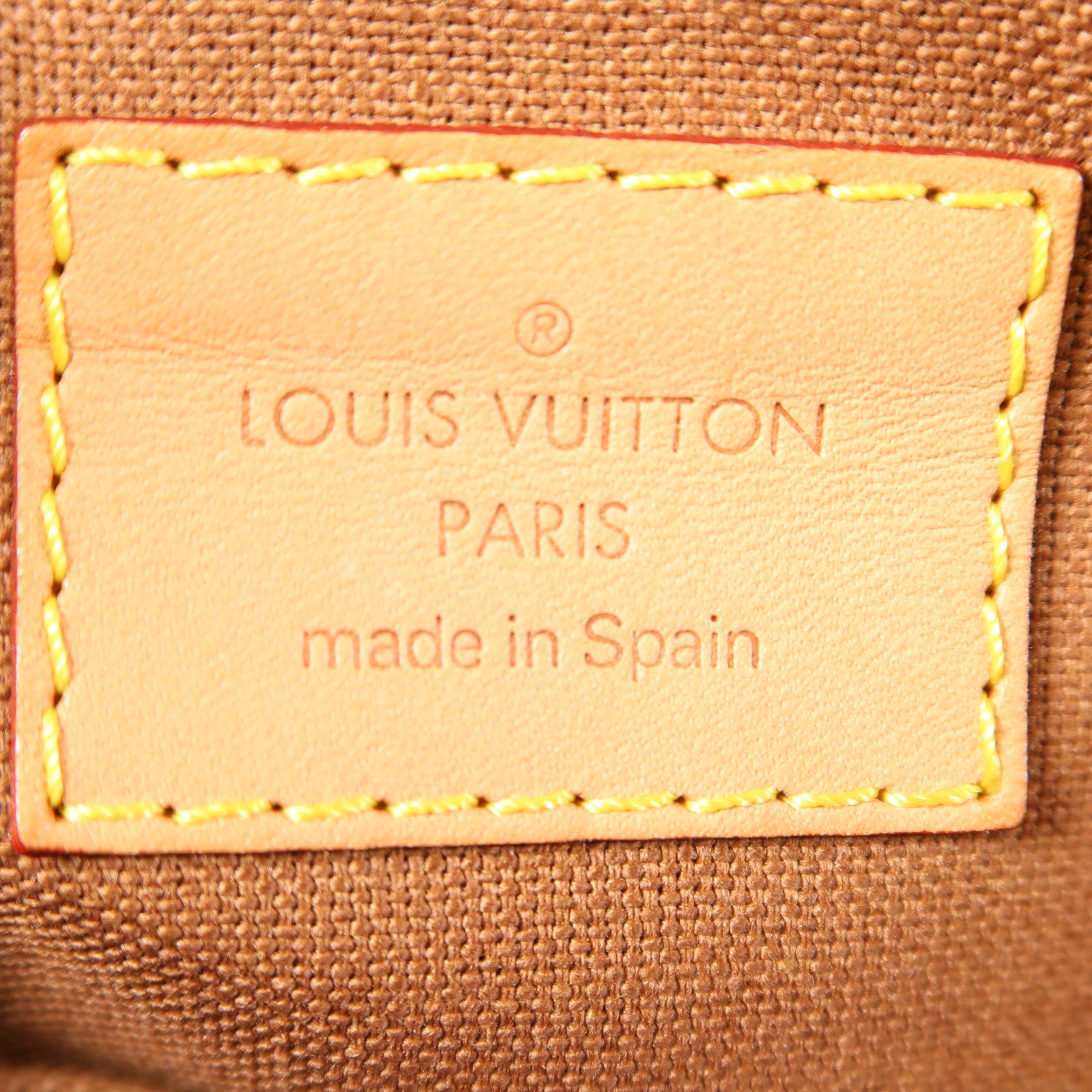 LOUIS VUITTON Monogram Sac Bosphore金扣手挽肩背兩用袋