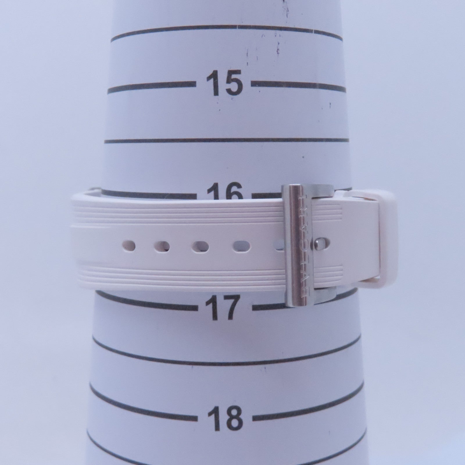 BVLGARI Diagono 40mm不鏽鋼/橡膠帶手錶自動機芯白色
