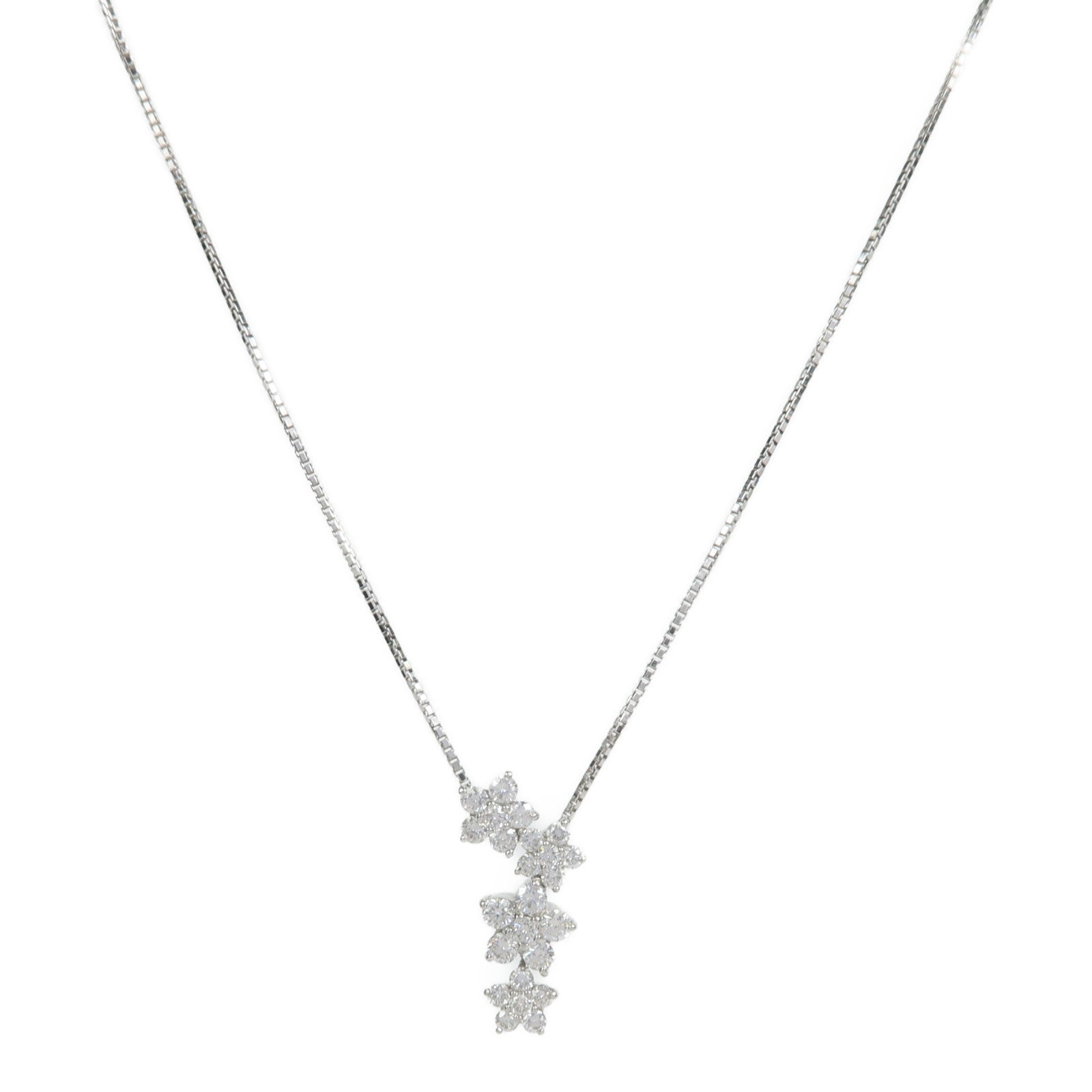 JEWELRY 18K白金Diamond Necklaces鑽石項鍊