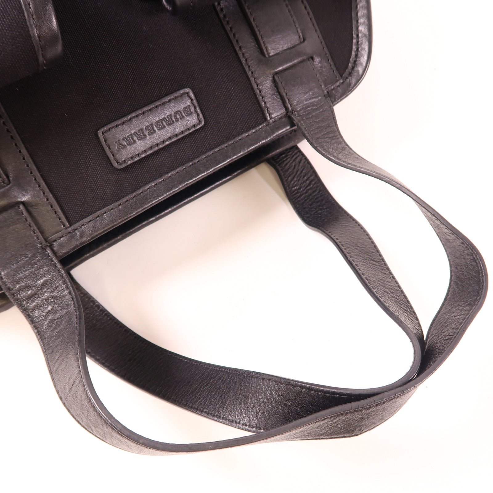 BURBERRY 【激減優惠】帆布Pocket Hand Bag金扣手挽袋