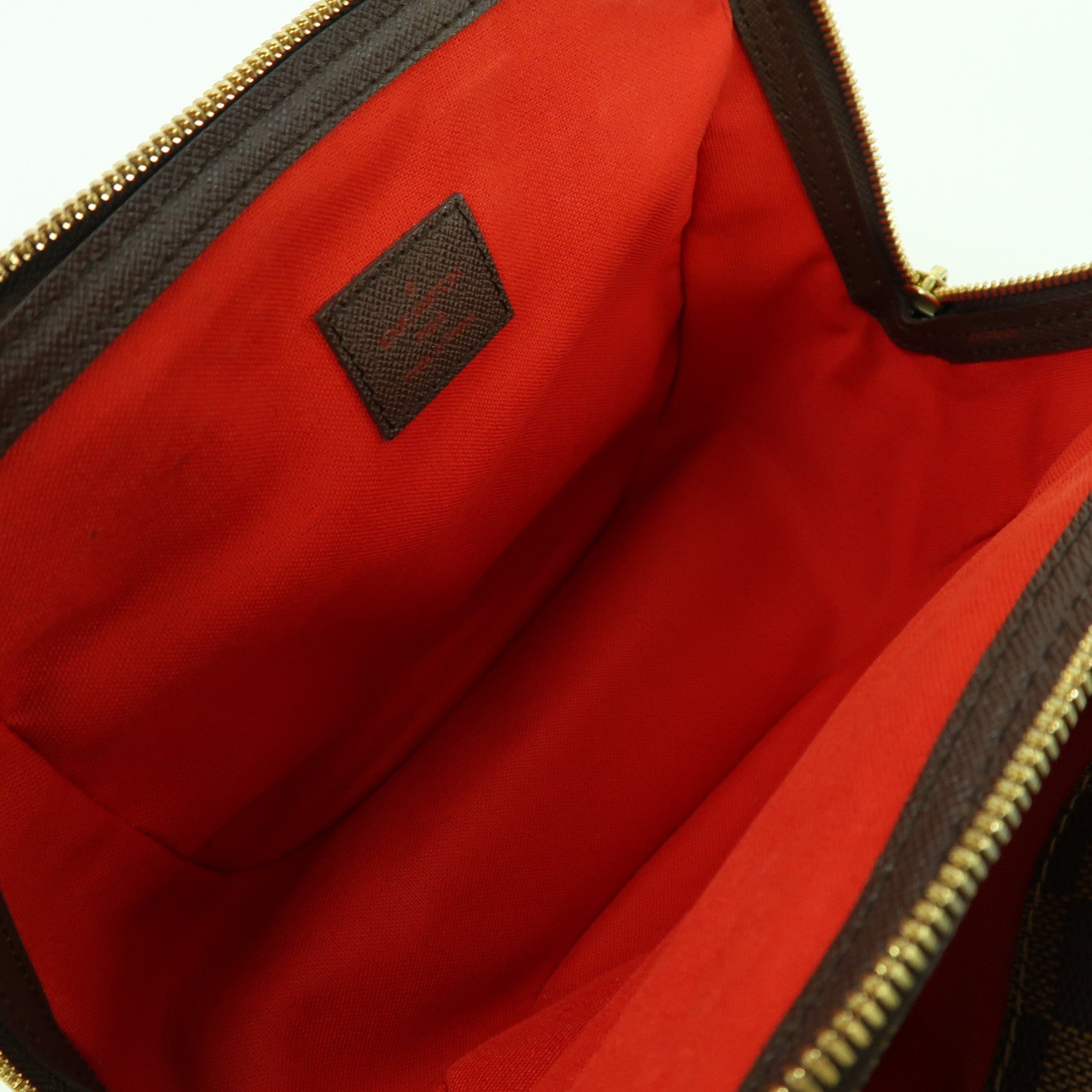 LOUIS VUITTON Damier Belem PM金扣肩背袋啡色