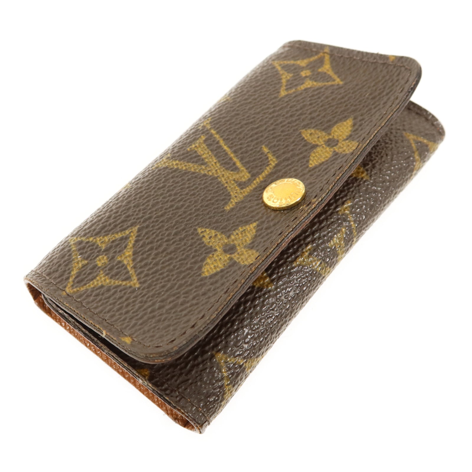 LOUIS VUITTON Monogram 4 Key Holder金扣鎖匙包