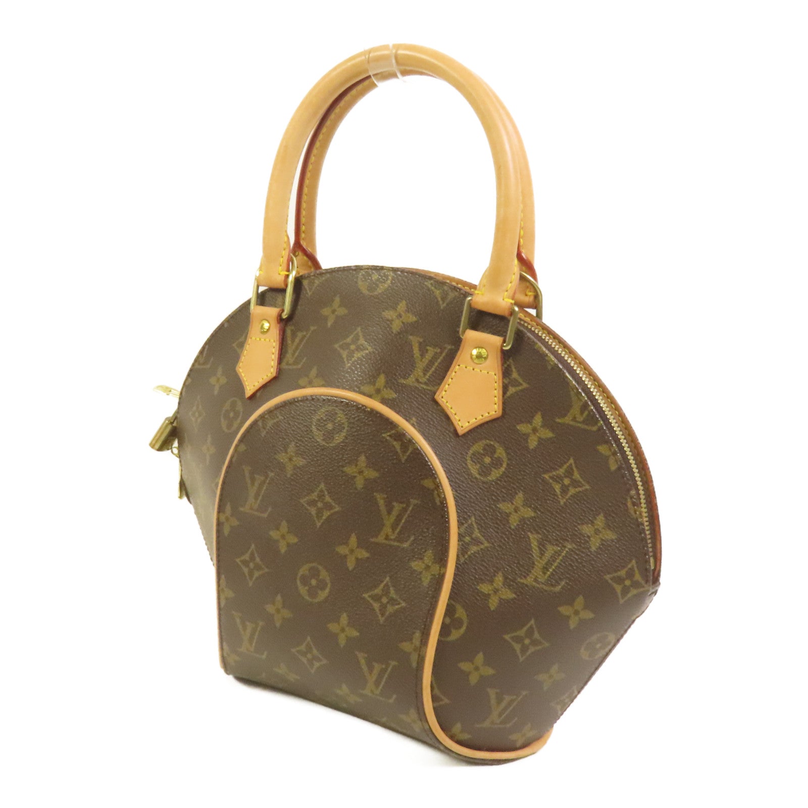 LOUIS VUITTON Monogram Elipse PM金扣手挽袋