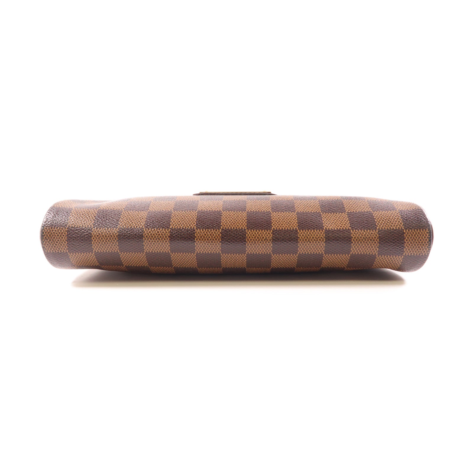 LOUIS VUITTON Damier Eva金扣手挽肩背兩用袋棕色