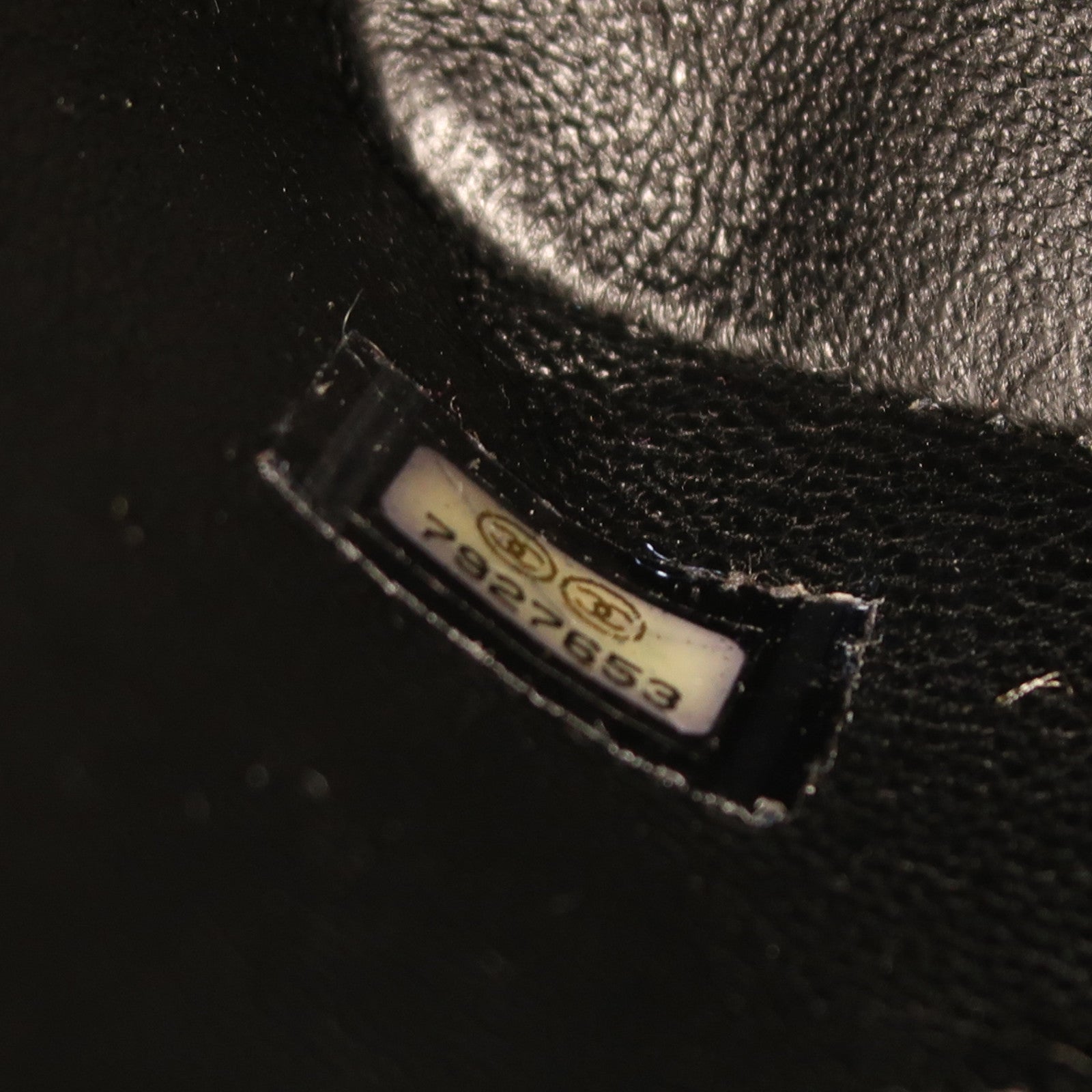 CHANEL 牛皮皮革Tote Bag銀扣肩背袋
