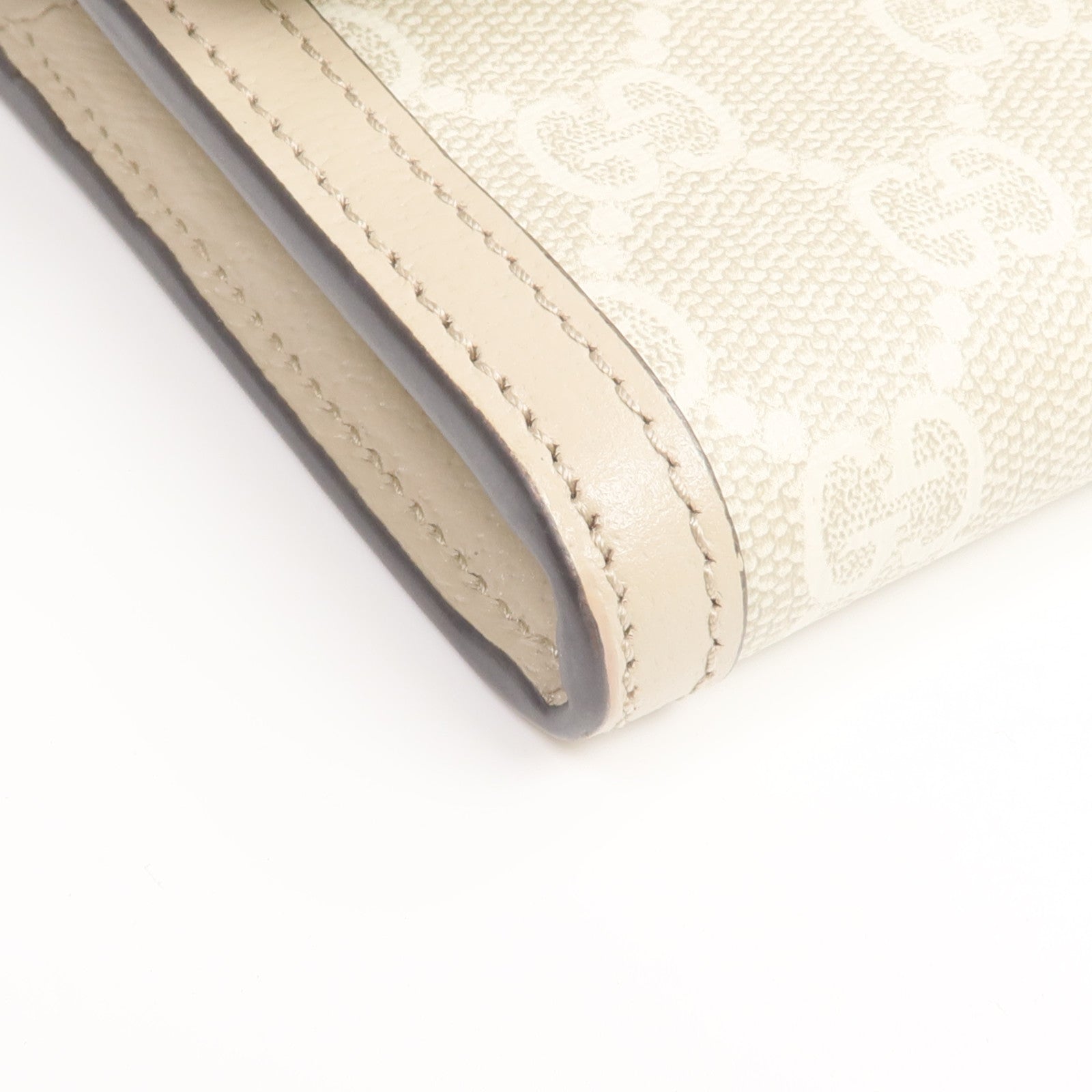 GUCCI 塗層帆布Ophidia GG Continental Wallet金扣長錢包