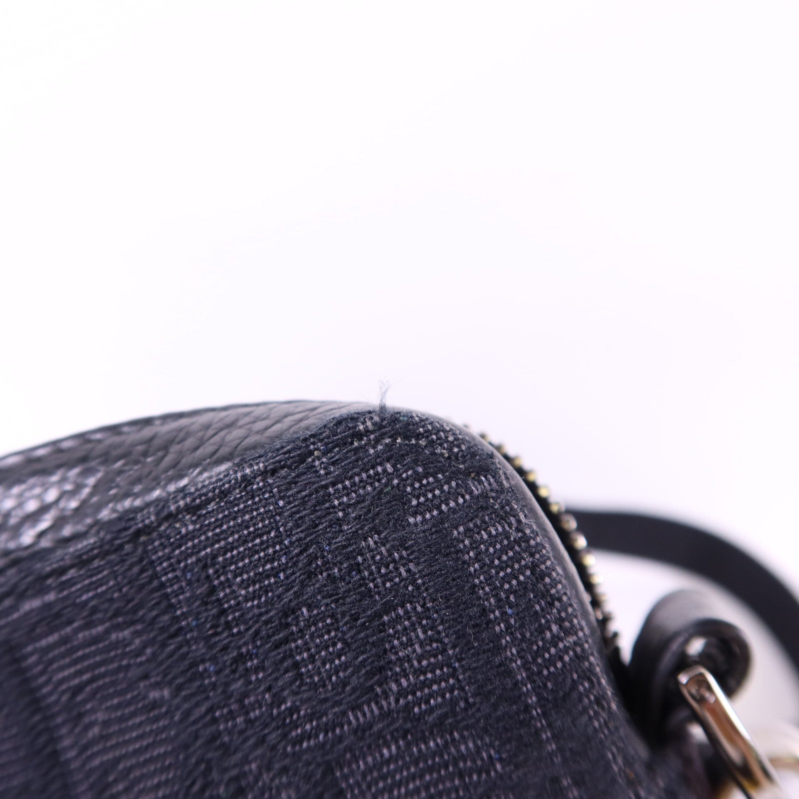 Dior 帆布Shoulder Bag銀扣肩背袋