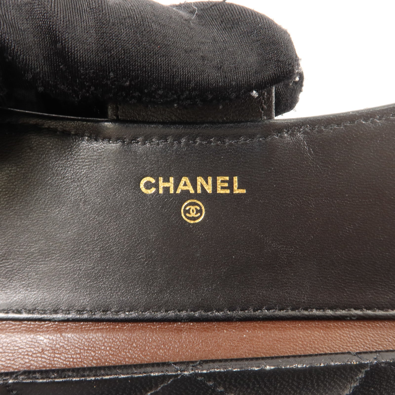 CHANEL 羊皮皮革Classic Small Flap Wallet金扣錢包