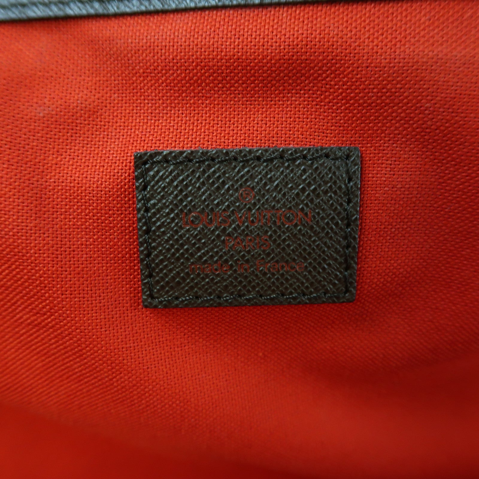 LOUIS VUITTON Damier Belem PM金扣肩背袋啡色