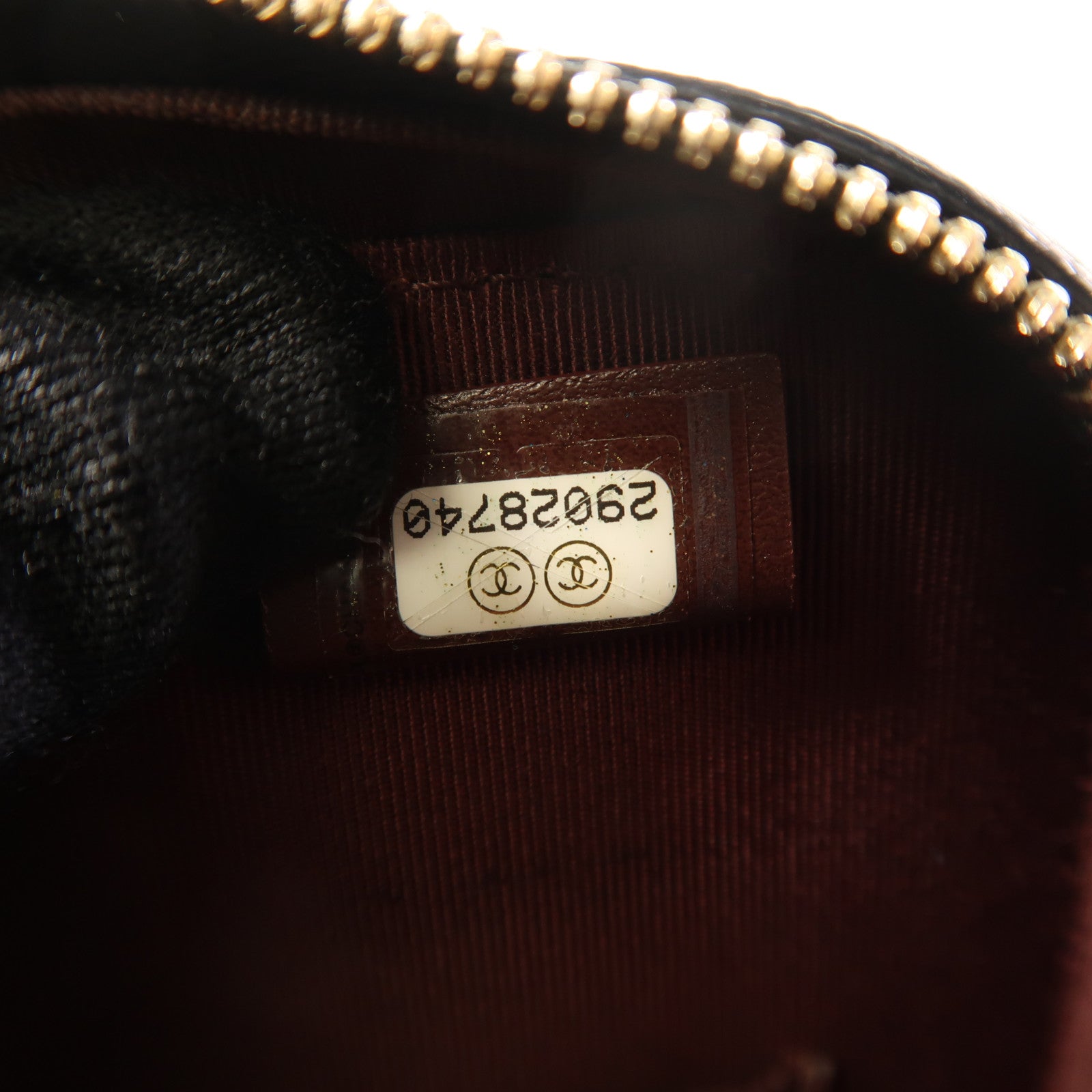 CHANEL 牛皮皮革Chain Shoulder金扣鏈帶肩背袋