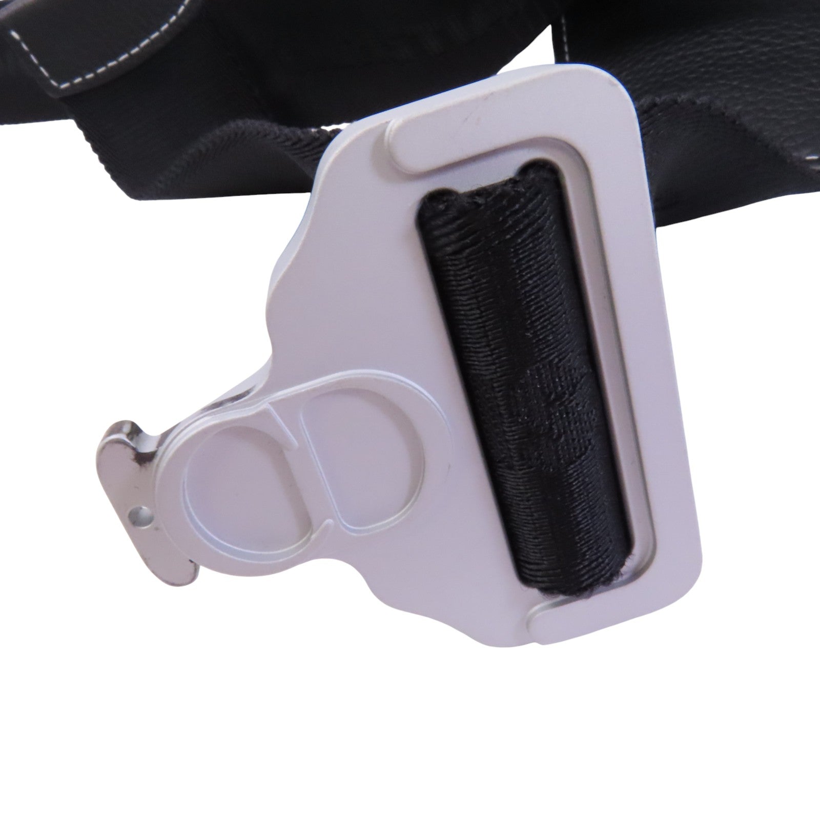 Dior 牛皮皮革Saddle Bag銀扣肩背袋