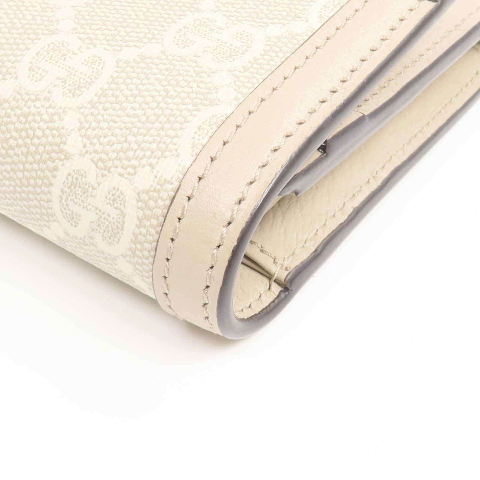 GUCCI 塗層帆布Ophidia GG Continental Wallet金扣長錢包