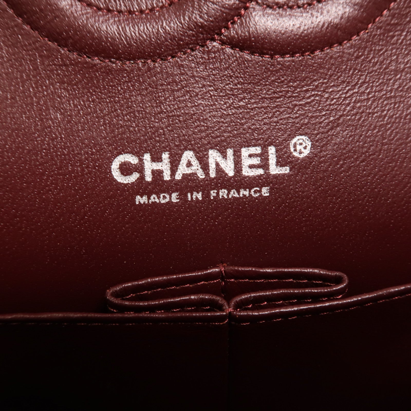 CHANEL 羊皮皮革Classic 25銀扣鏈帶肩背袋