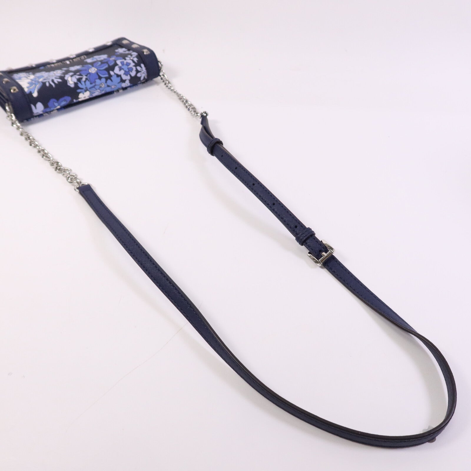 Michael Kors 塗層帆布Shoulder Bag銀扣肩背袋