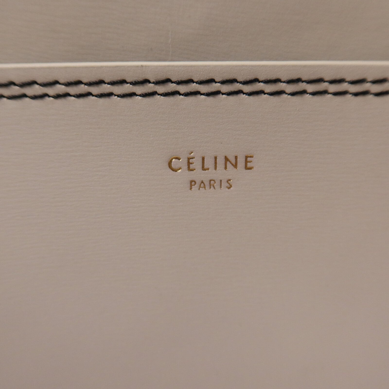 CELINE 牛皮皮革Sangle Bucket金扣手挽袋