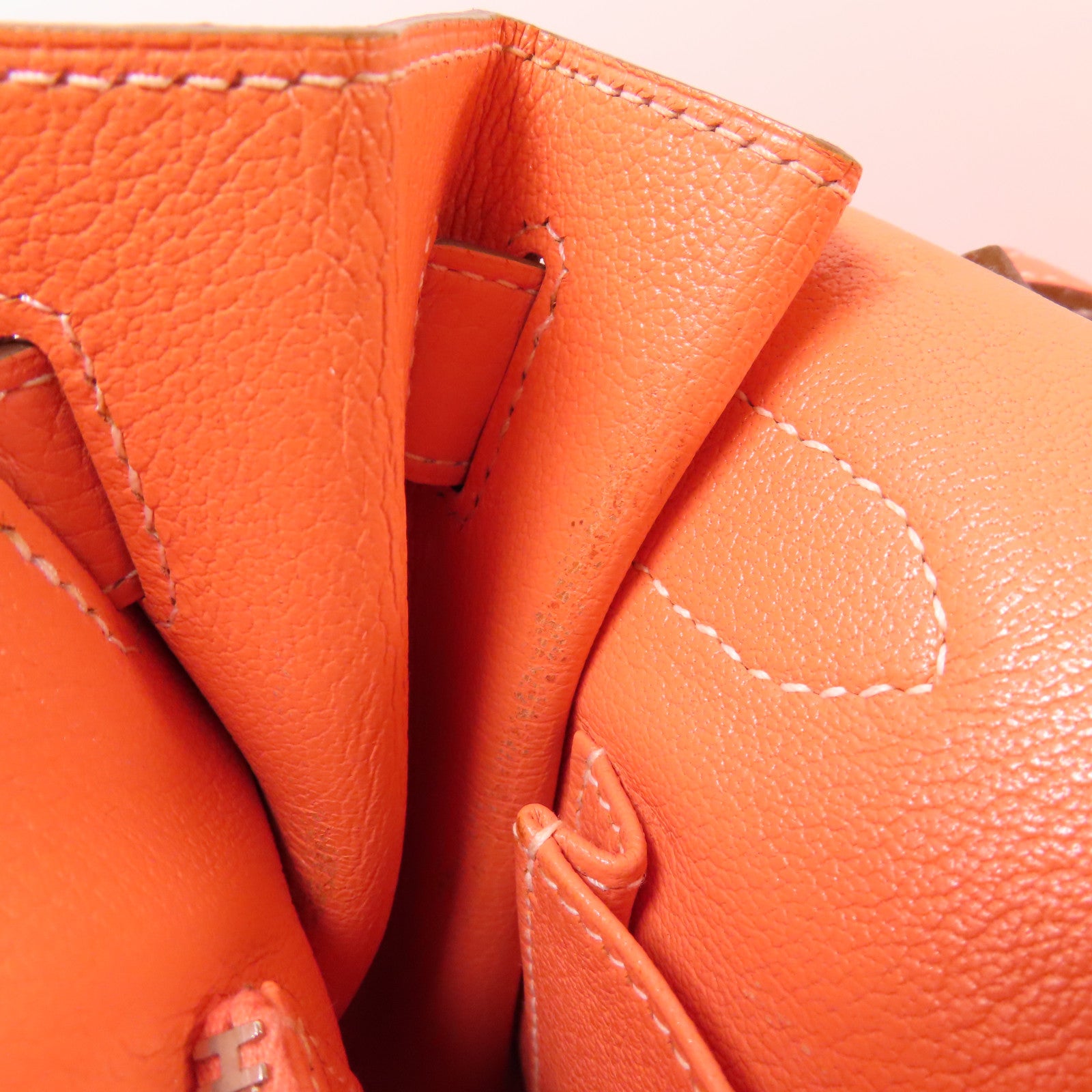 HERMES 衣装袋 HERMES 帆布GardenParty PM銀扣手挽袋橙色– Brand Off Hong Kong