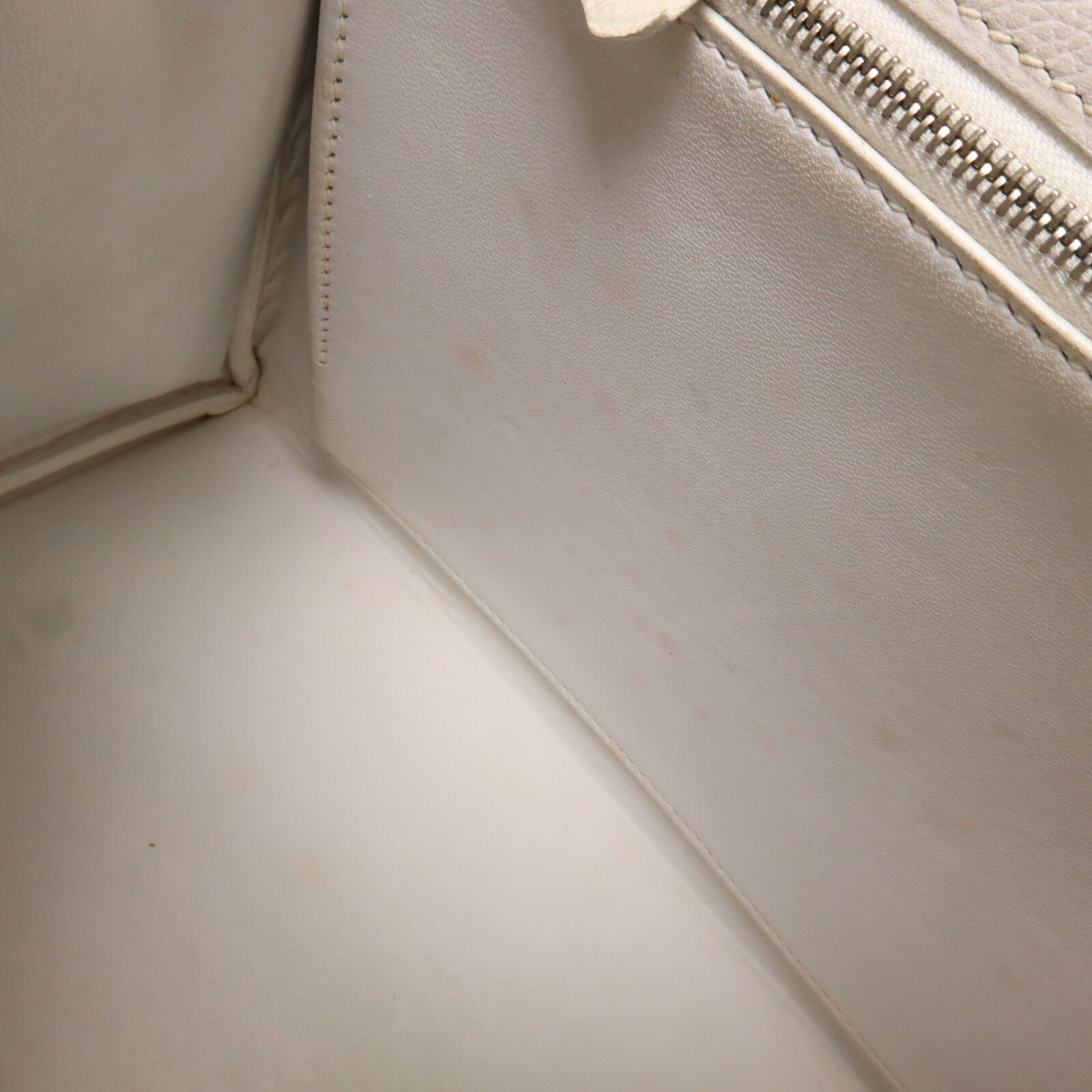 HERMES Evercolor皮革Kelly 32手挽肩背兩用袋Blanc