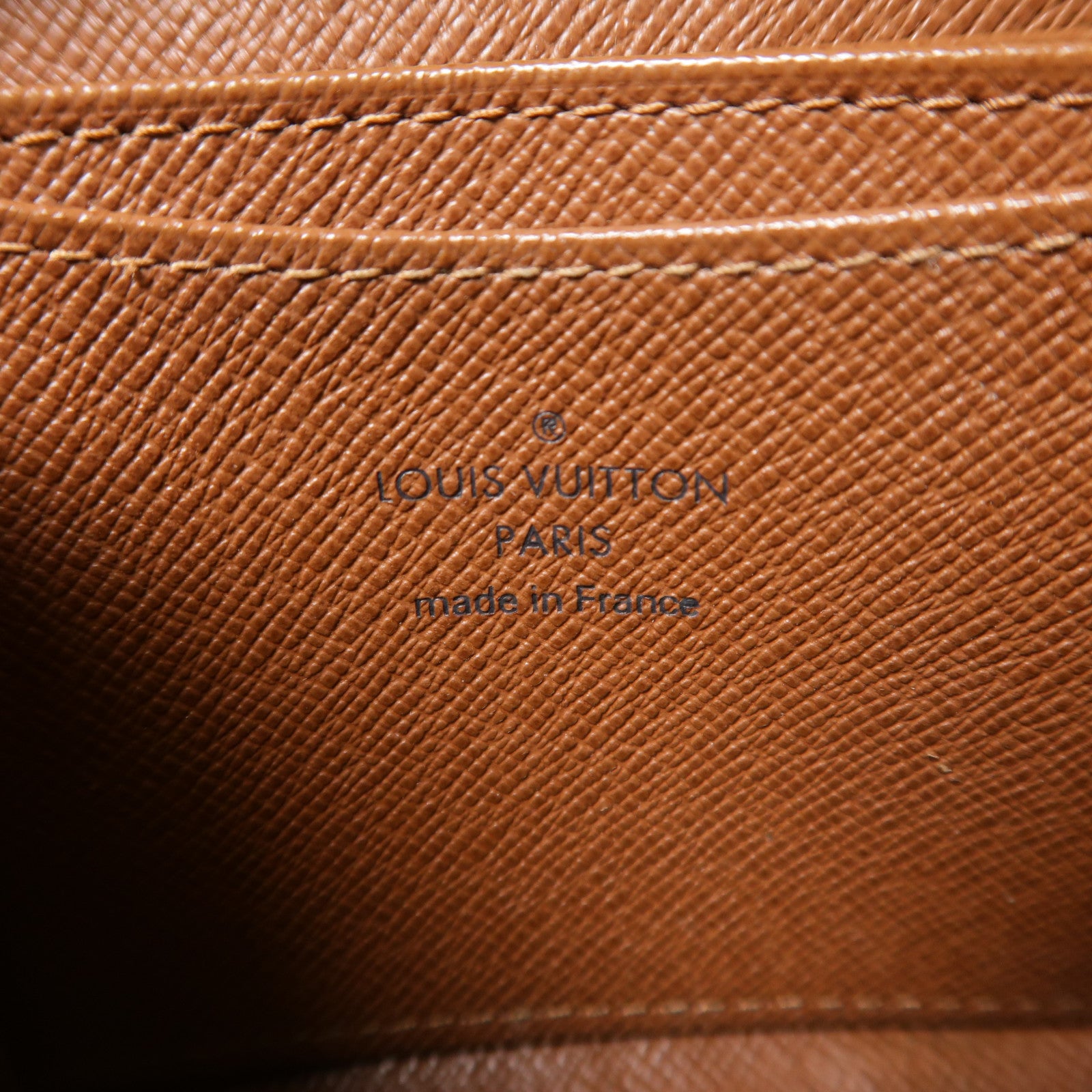 LOUIS VUITTON Monogram Zippy Coin Purse金扣零錢包棕色