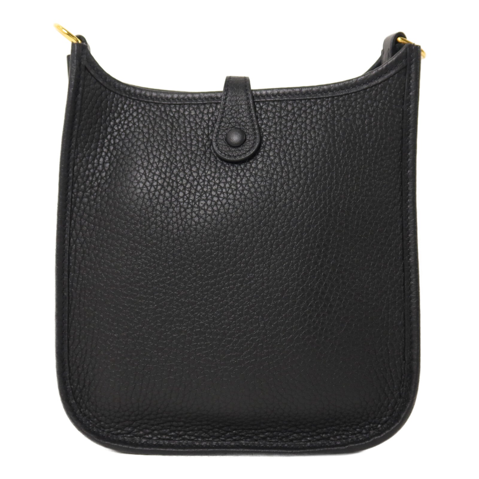 HERMES Clemence皮革Evelyne TPM肩背袋Noir