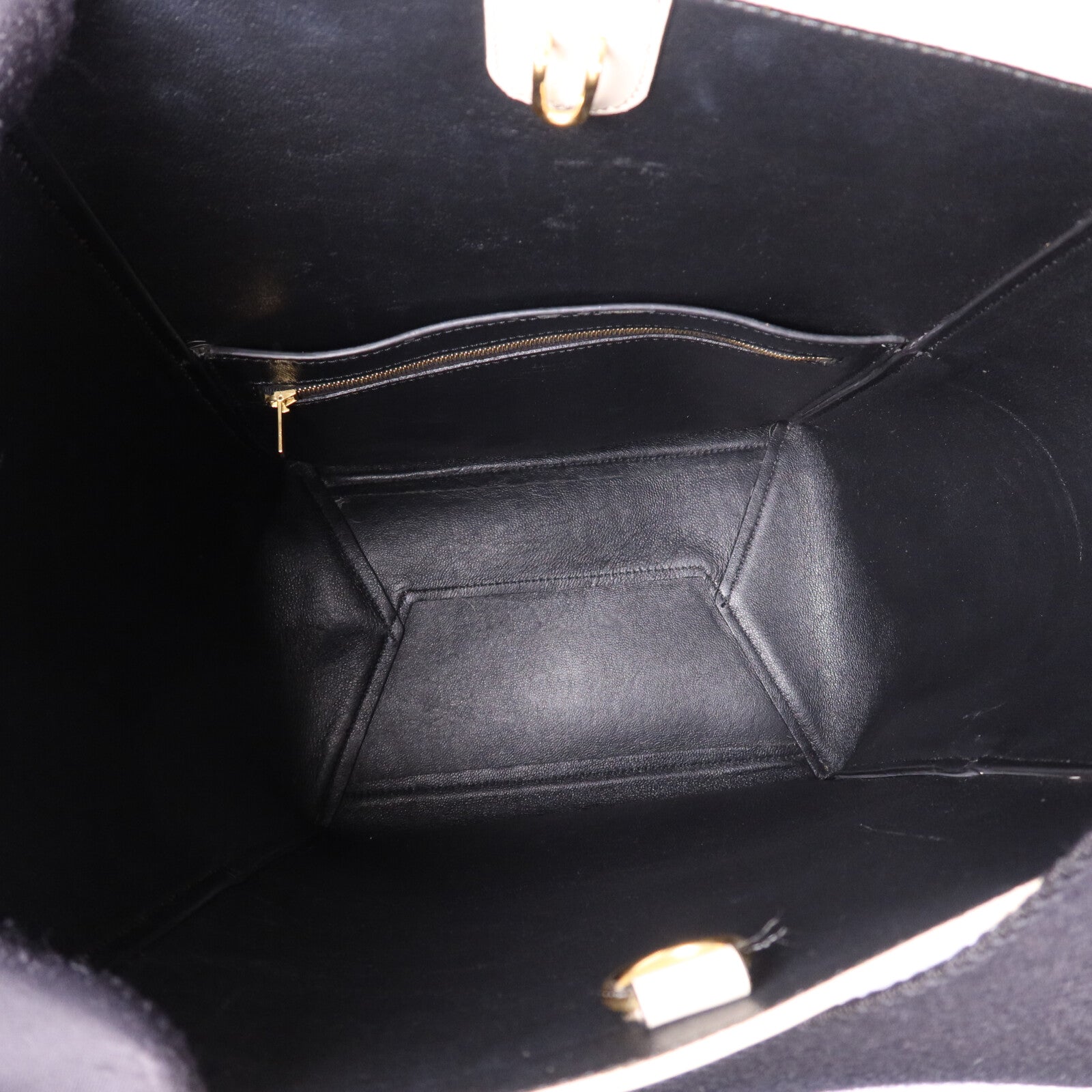 CELINE 牛皮皮革Sangle Bucket金扣手挽袋