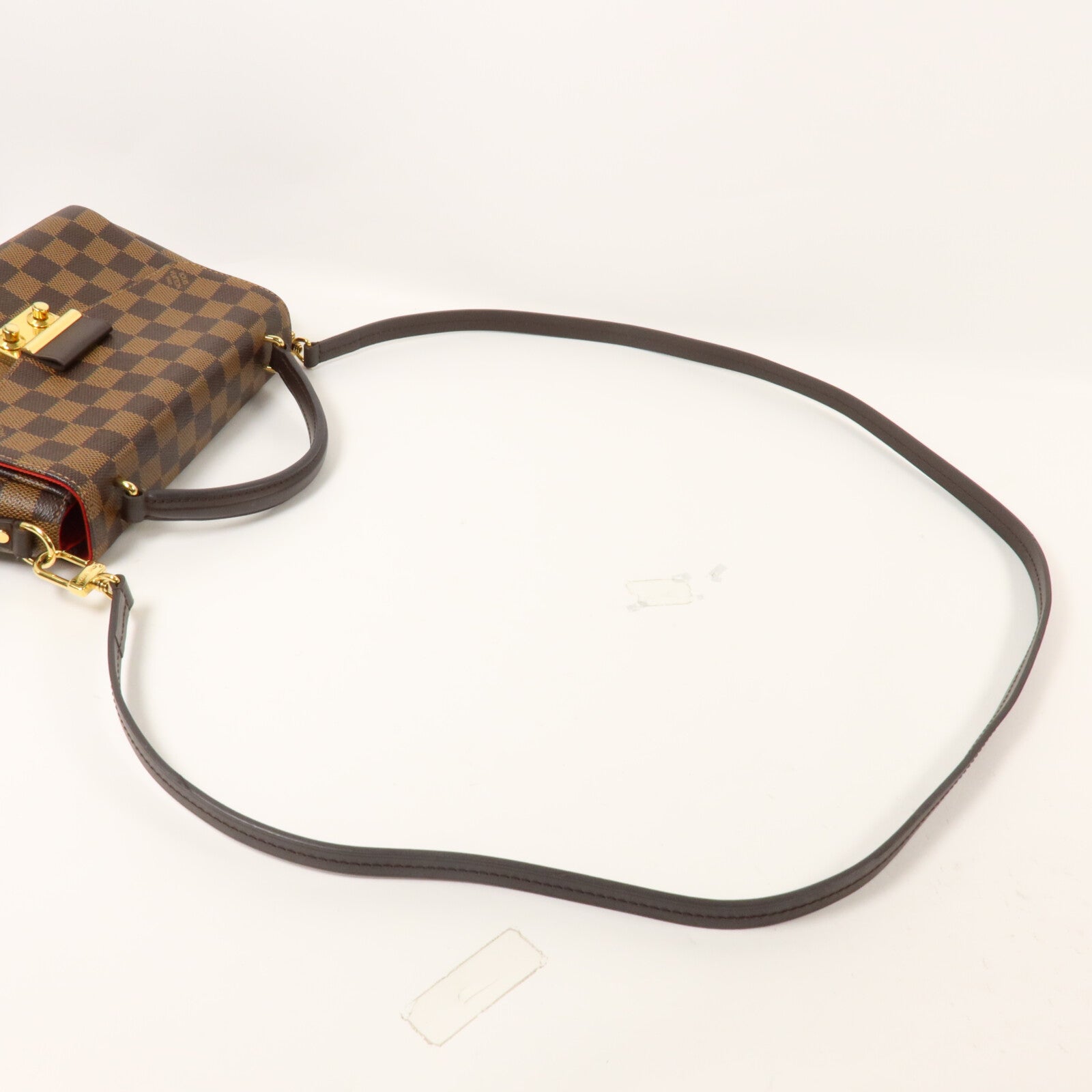 LOUIS VUITTON Damier Croisette手挽肩背兩用袋