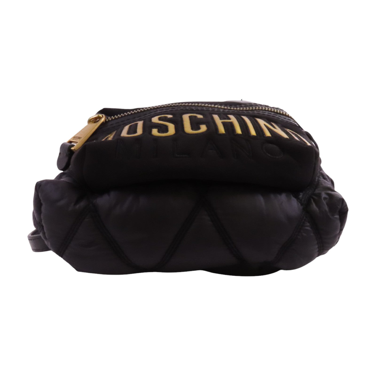 MOSCHINO 尼龍Backpack金扣背包